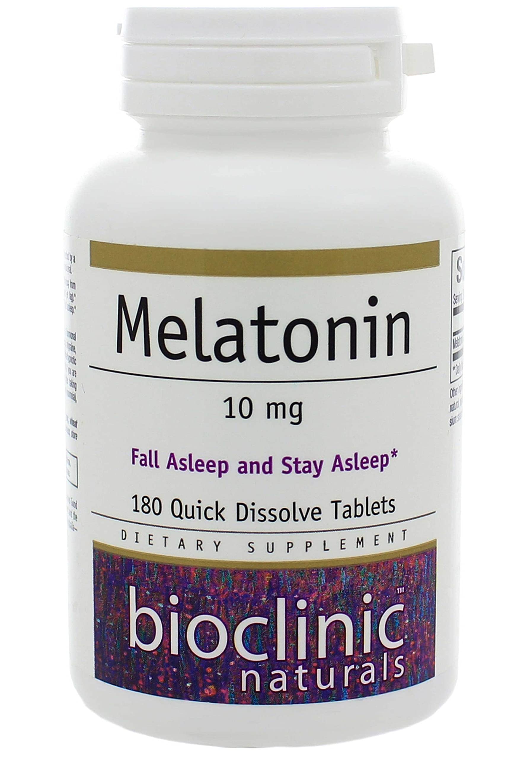 Bioclinic Naturals - Melatonin 10 mg 180 Tablets