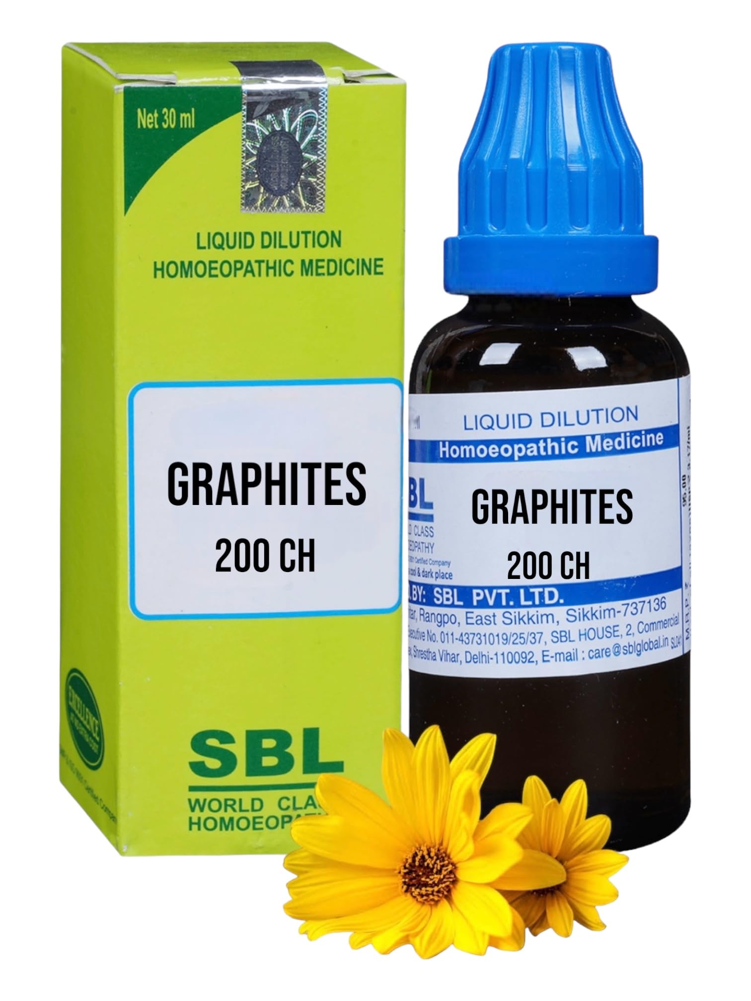 HOMOCOS SBL Graphites 200 Homeopathic Medicine - Set of 1 Bottle