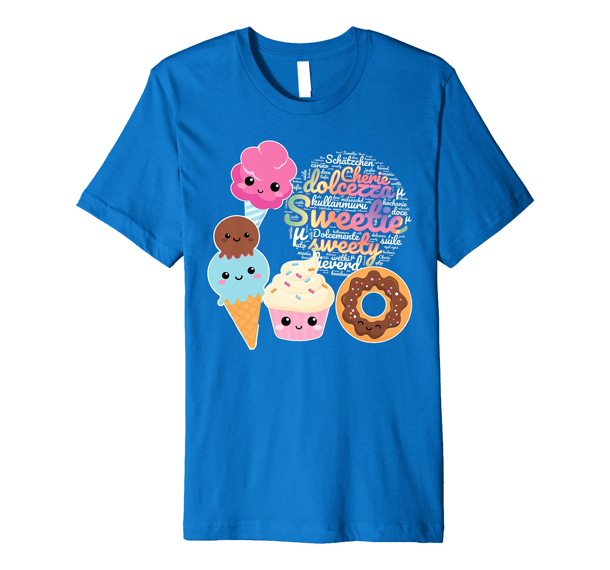 Sweetie Kawaii Sweets and Candy Happy Sweet Tooth Premium T-Shirt