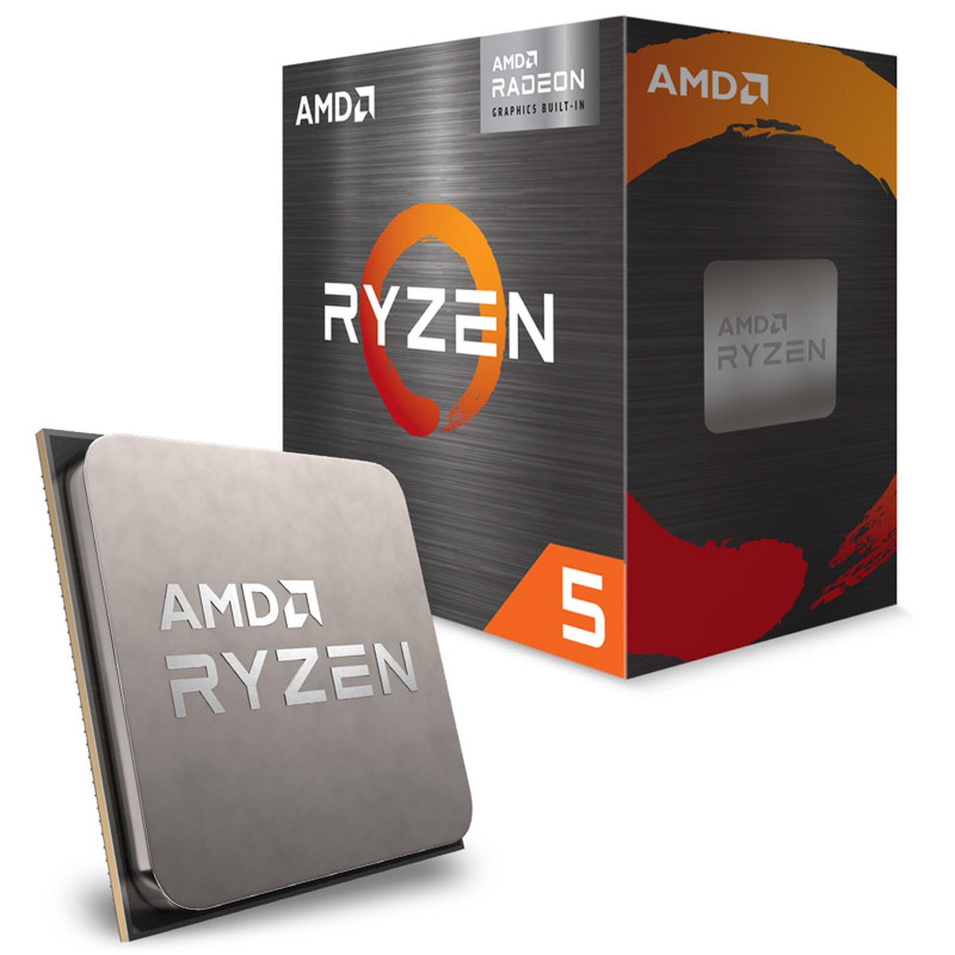 AMDRyzensets 5 5500GT Processor (integrated Radeon graphics, 6 Cores/12 Threads, 65W TDP, Socket AM4, Cache 19Mb, up to 4,4 GHz max boost frequency, Wraith Stealth cooler)