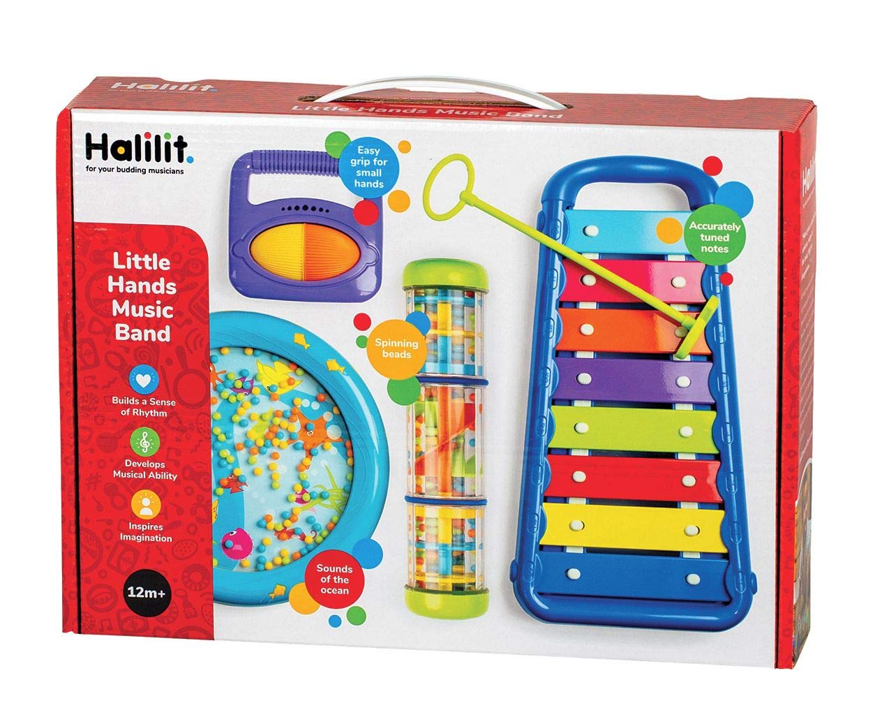 HalilitLittle Hands Music Band Musical Instrument Gift Set