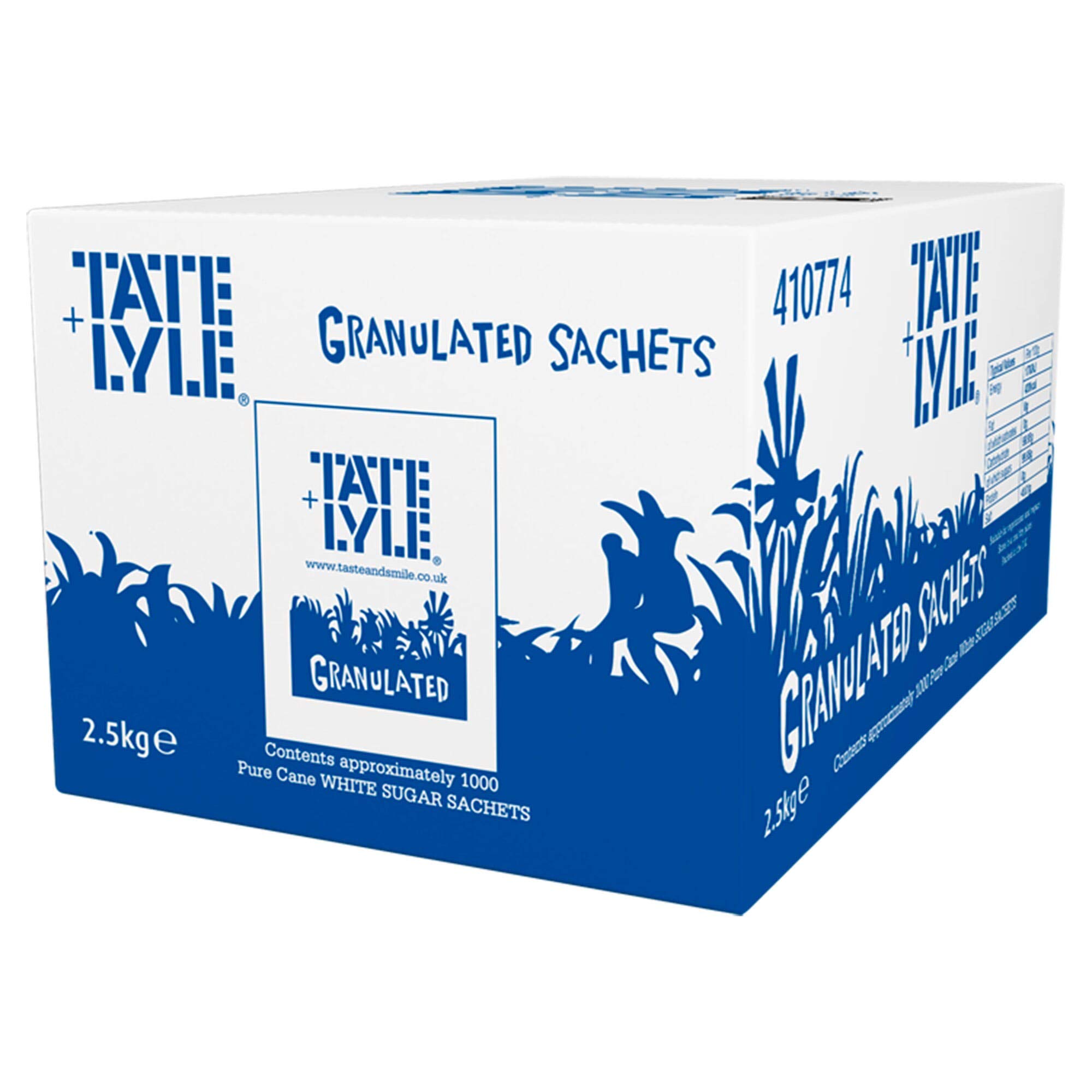 Tate & Lyle White Sugar Sachets 1000 per pack