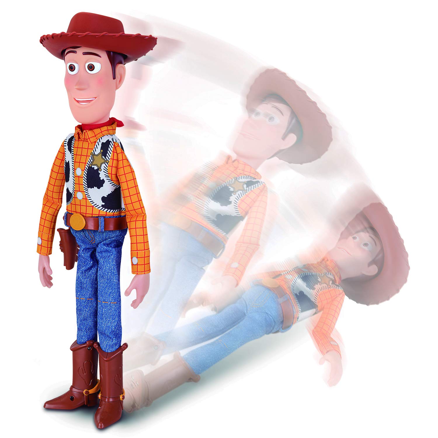 Toy Story 4 -Sheriff Woody Special Feature with interactive drop down action