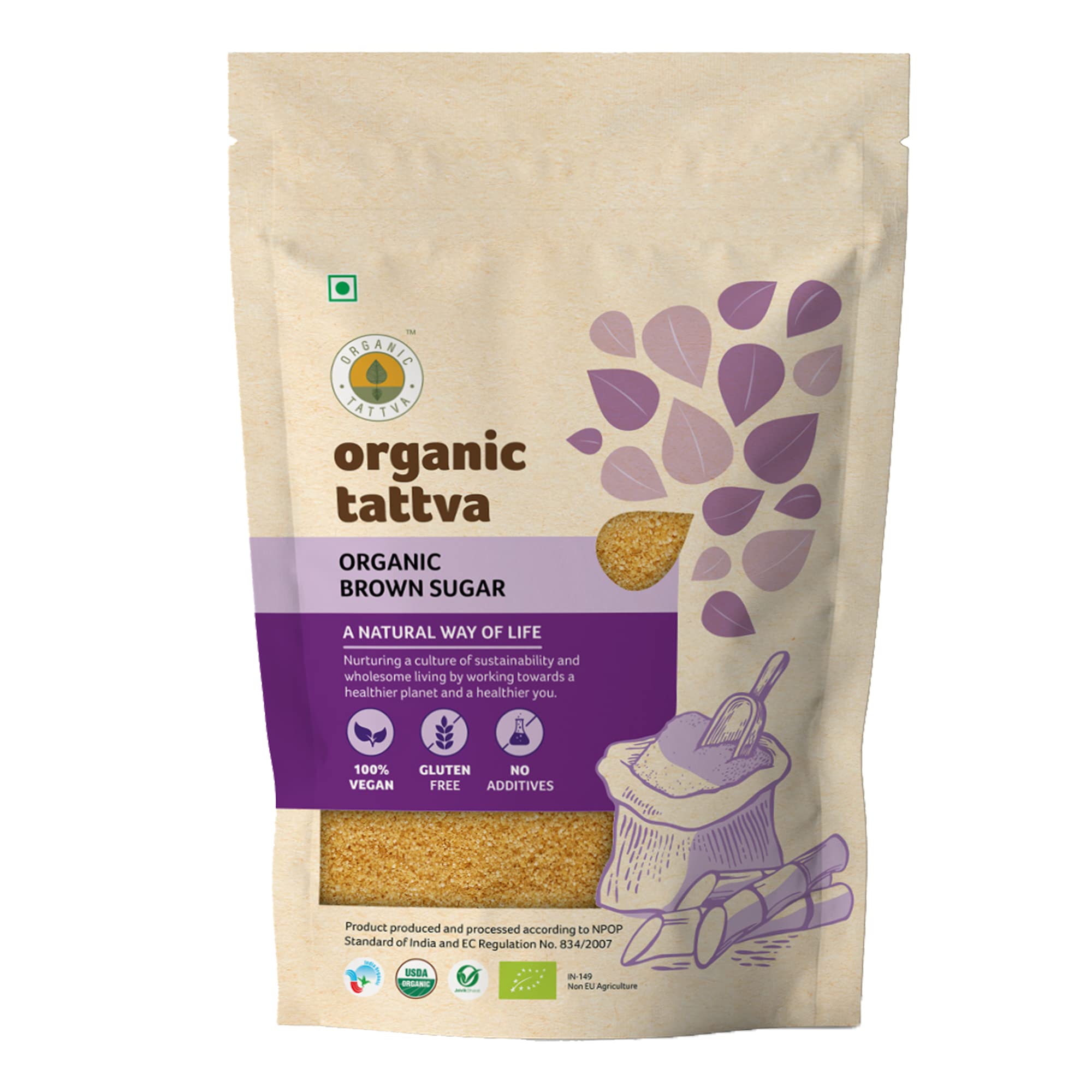 Organic TattvaJaggery Powder, 1 kg