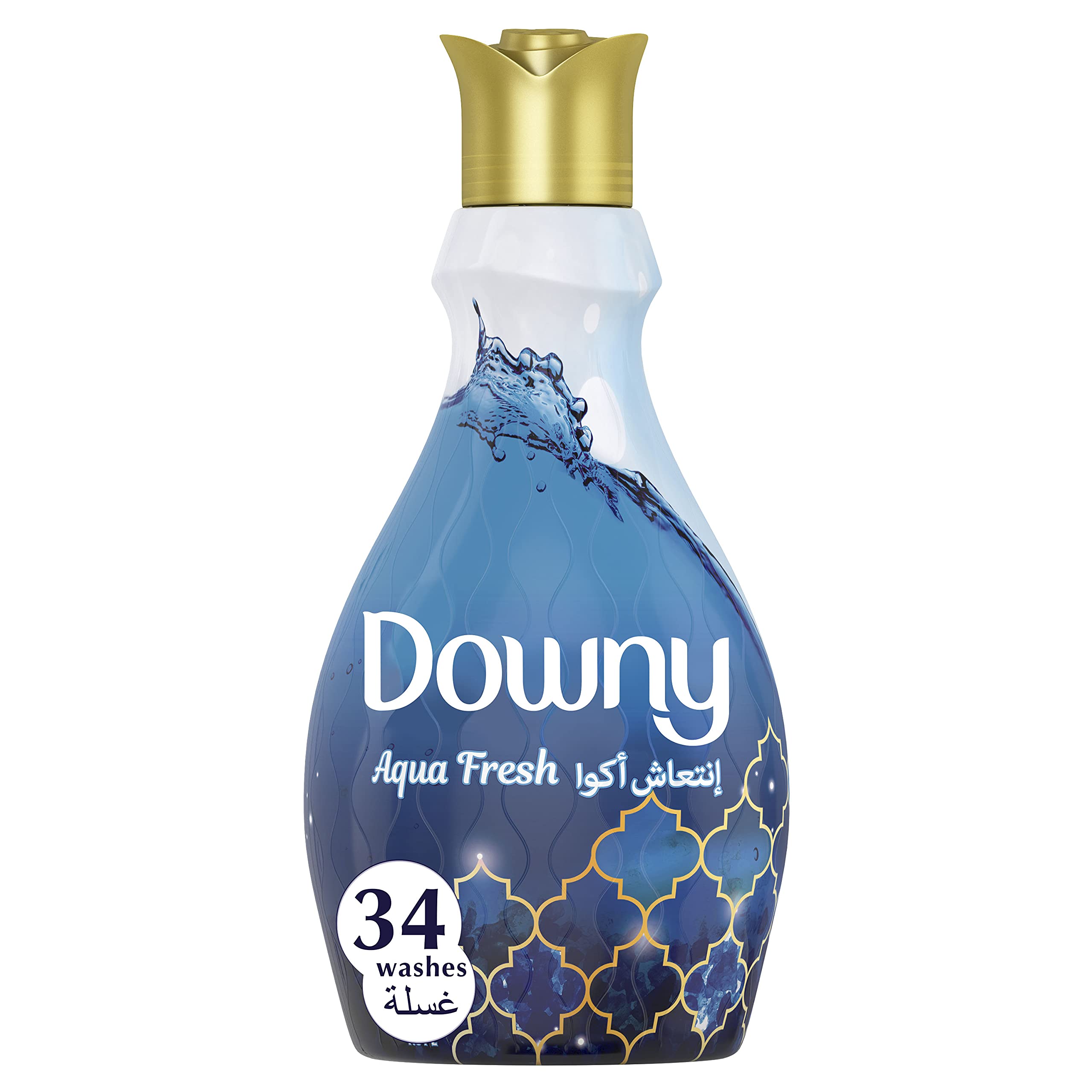 Downy Aqua Fresh Concentrate Fabric Softener, 1.38L