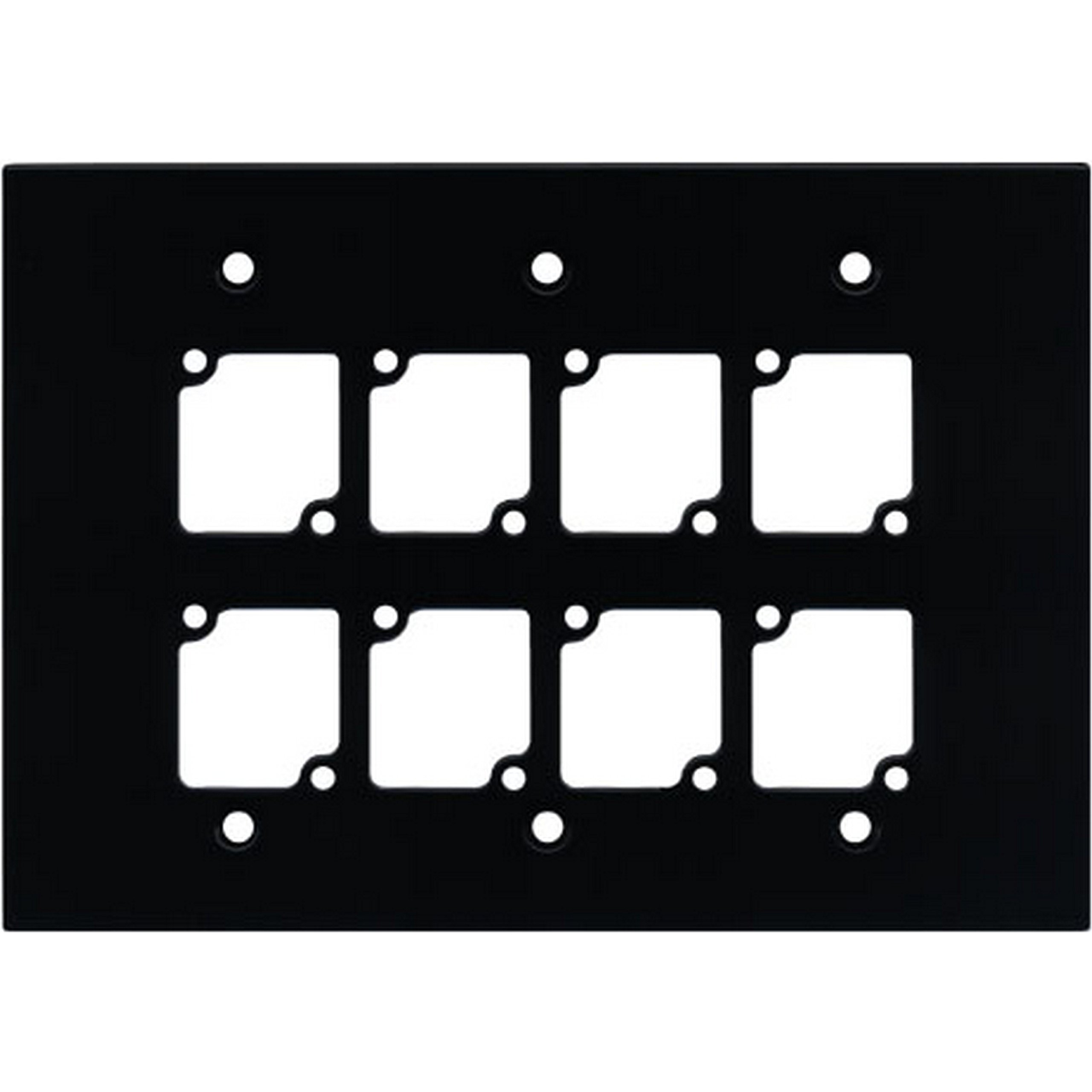 WP-308, Aluminum 8 CONNECTRIX Mount Wall Panel