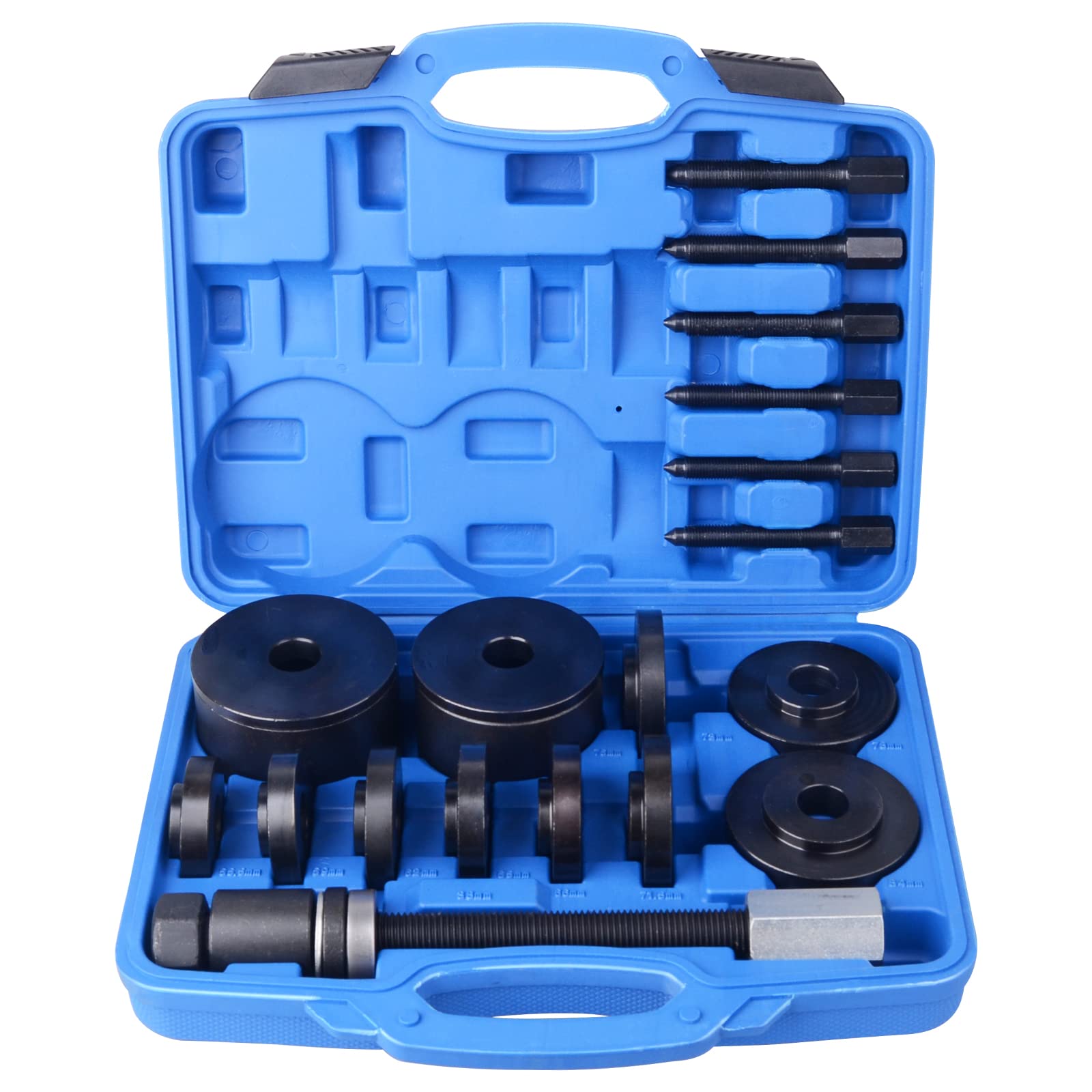 DAYUAN 19pcs Front Wheel Drive Bearing Removal Installation Service Tool Kit FWD Bearing Install Master Set Wheel Bearing Removal Kit