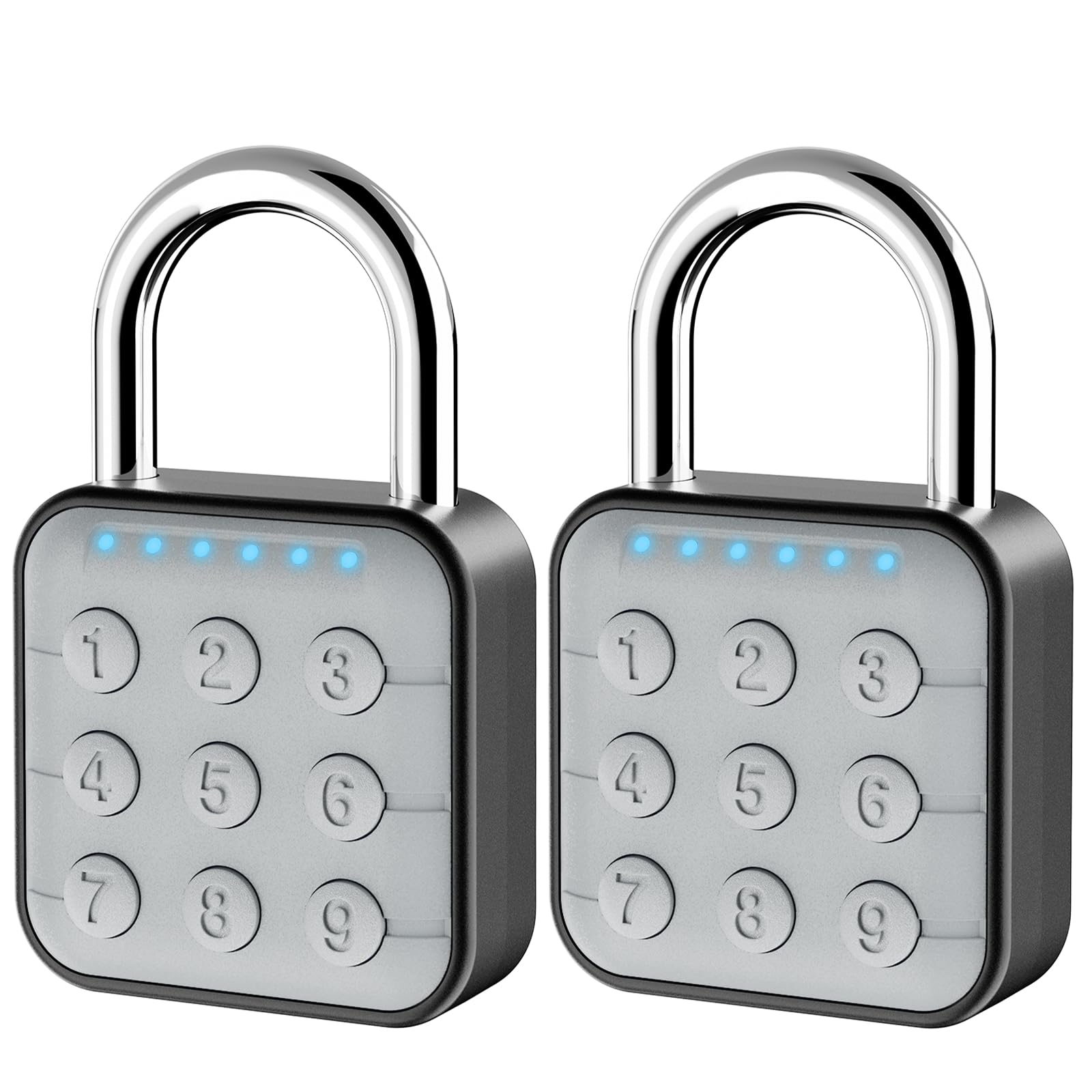 Combination Lock Padlock for Locker: Gym Combo Lock - Travel Locker Lock for Indoor and Outdoor - High Security, 2 Pack