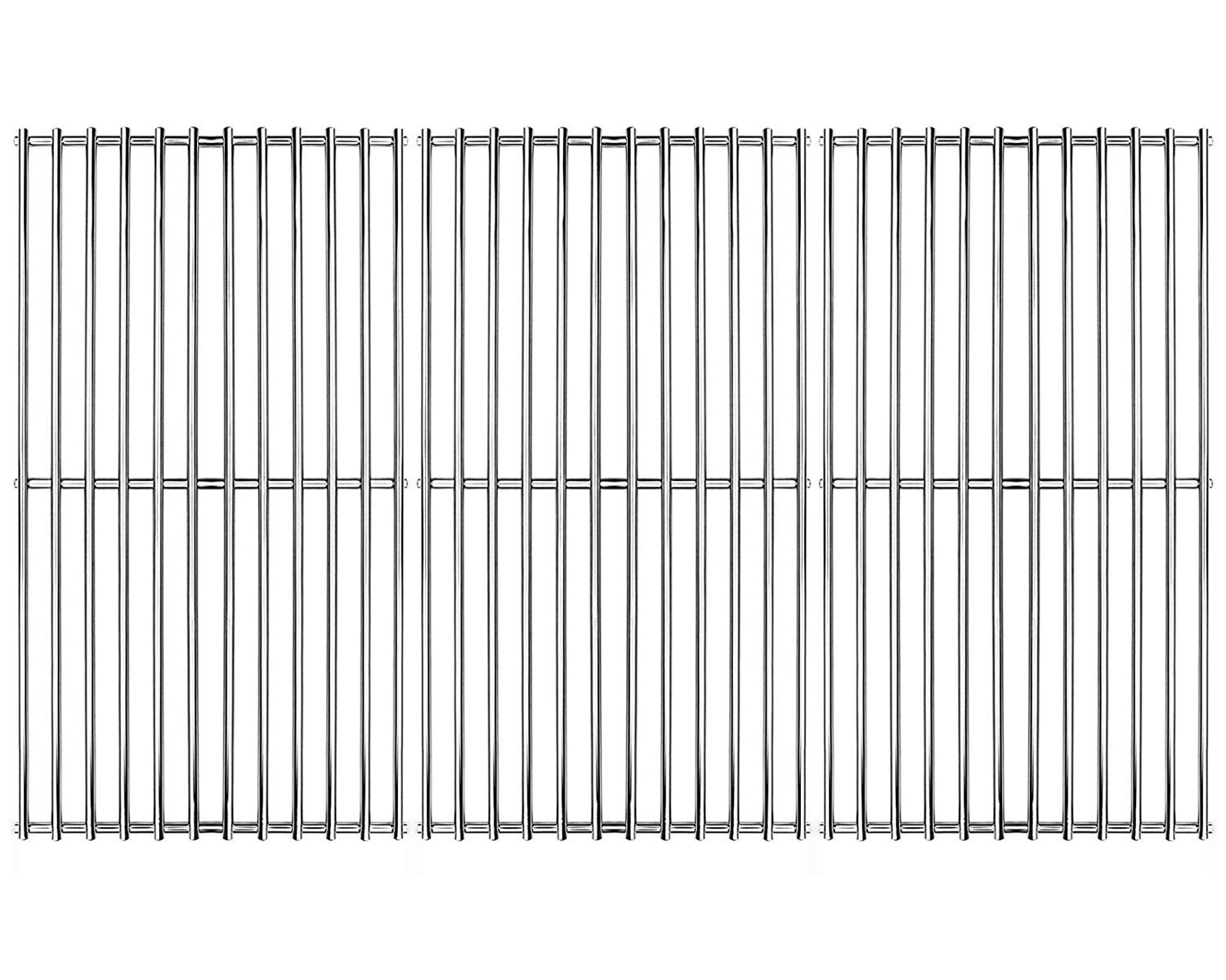 Hongso18.75 inch SUS304 Stainless Steel Gas Grill Grates Replacement for SAMS Member Mark, Charbroil, Jenn-Air, Grand Hall, G601-0015-9000. SCD453