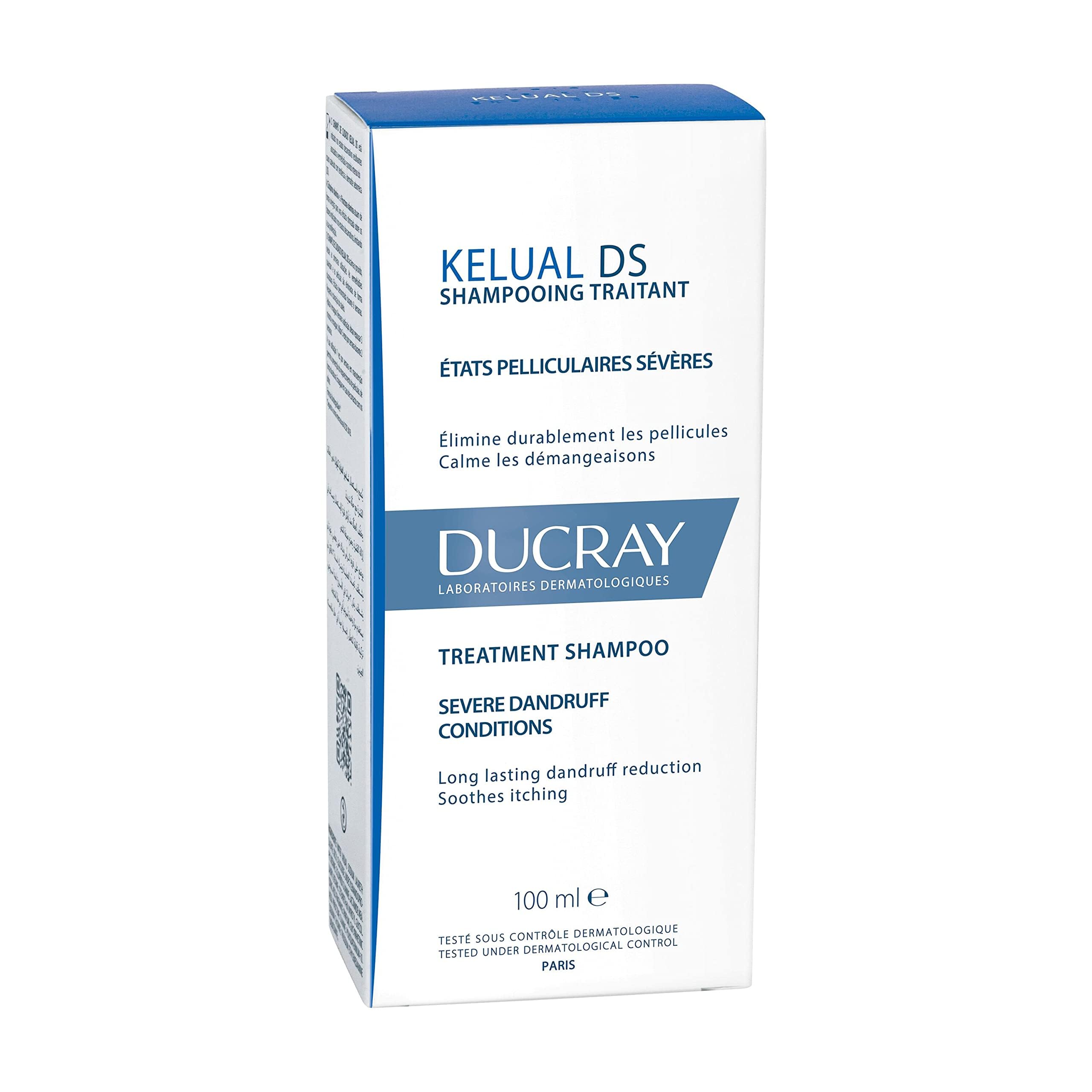 Pierre Fabre Ducray Kelual DS Anti-Reappearance Dandruff Treatment Shampoo, 100 ml