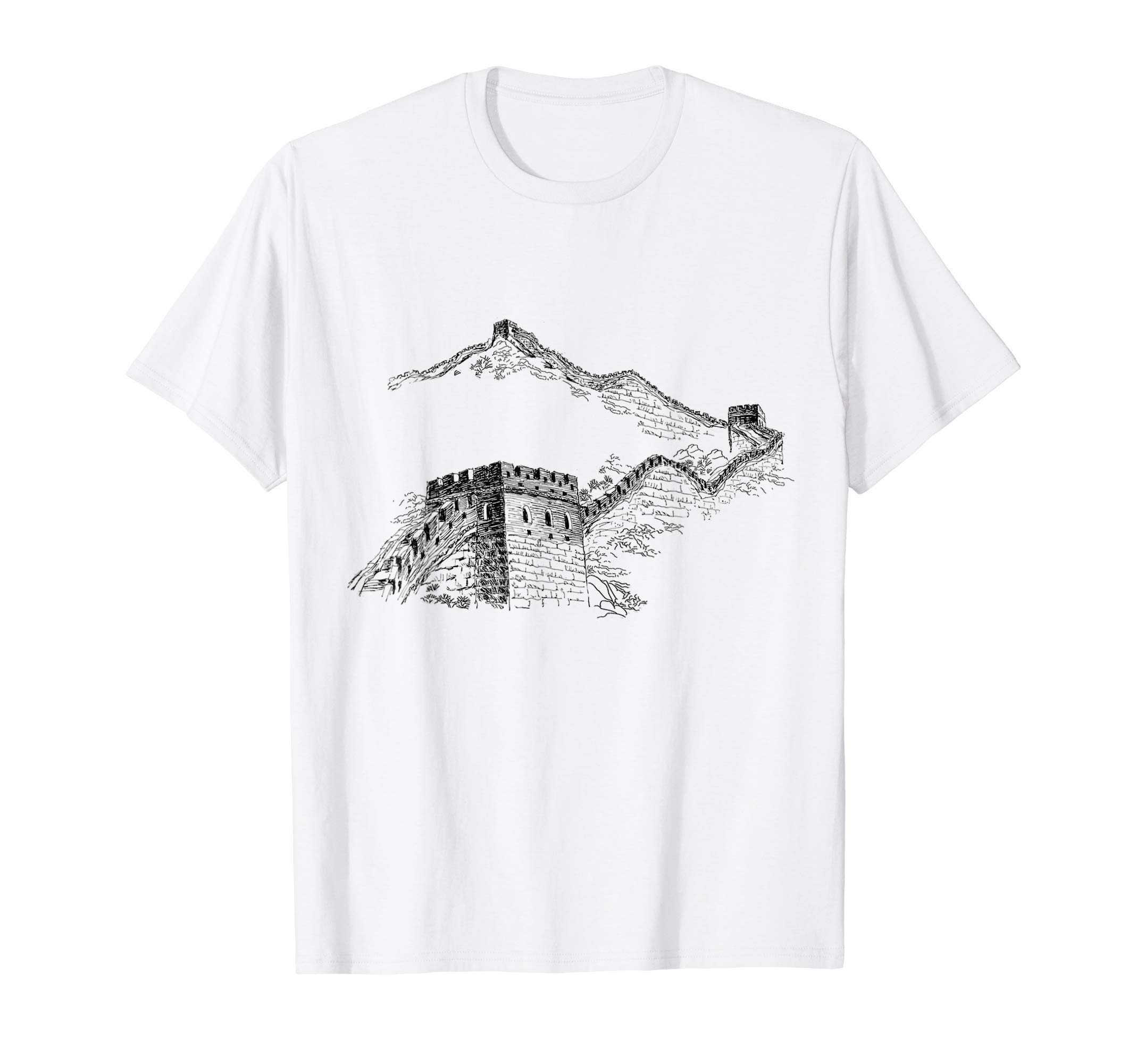 Hiking China World's Greatest Wonders Great WallHiking Great Wall China Explore World's Greatest Wonders T-Shirt