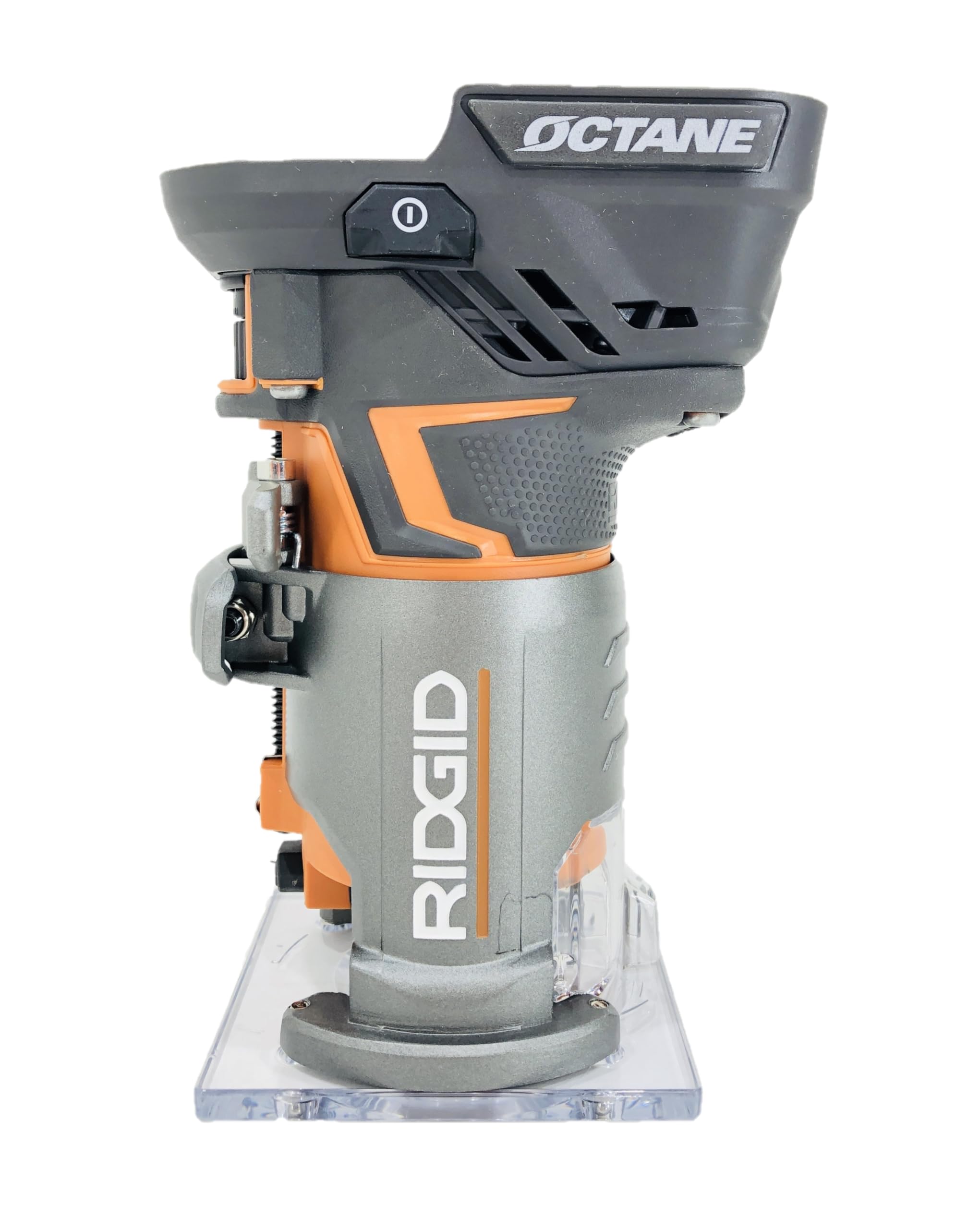 18-Volt OCTANE™ Cordless Brushless Compact Fixed Base Router with 1/4 in. Bit, Round and Square Bases, and Collet Wrench