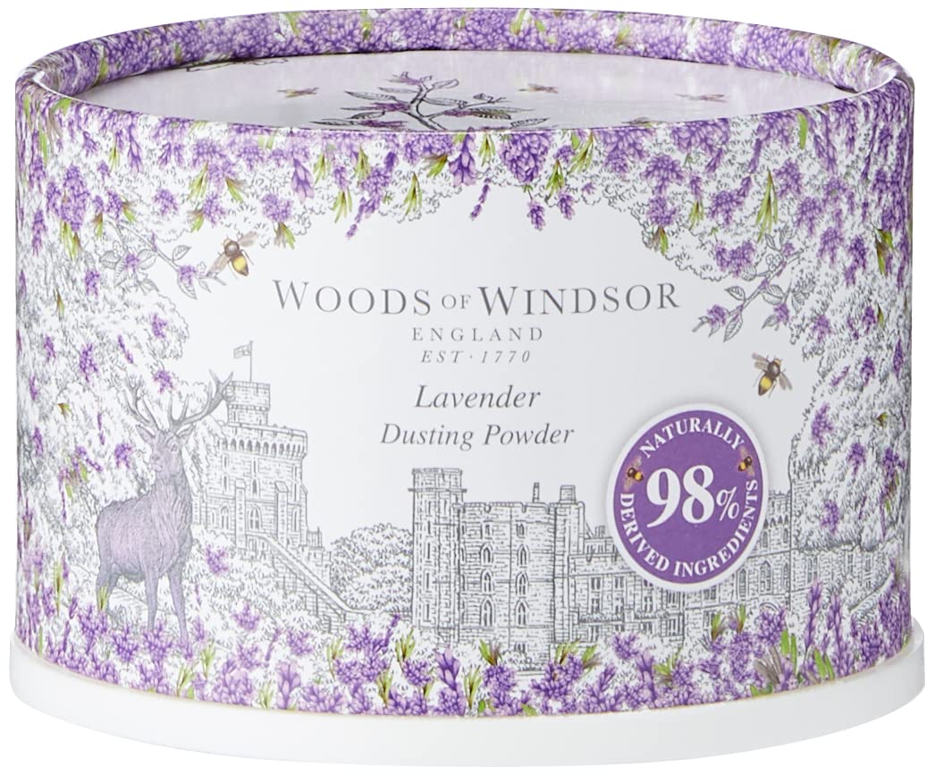 Woods of Windsor Lavender Dusting Powder Talc for her