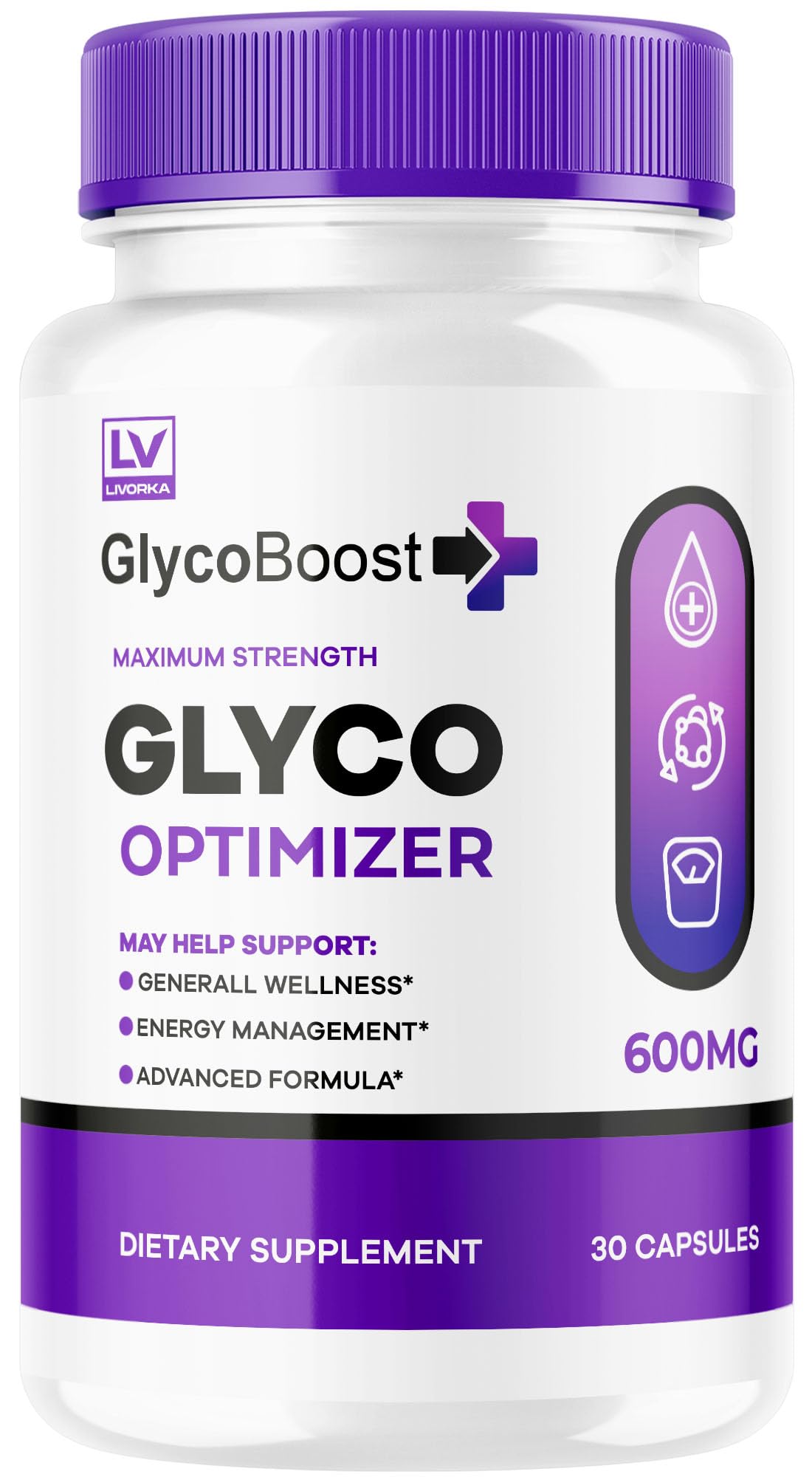 GlycoBoost - Glyco Boost Optimizer, GlycoBoost Support 2024 Formula, GlycoBoost Glyco Support, Glyco Boost, Glico Boots, Glico Boost Blood, 30 All Natural Capsules per Bottle