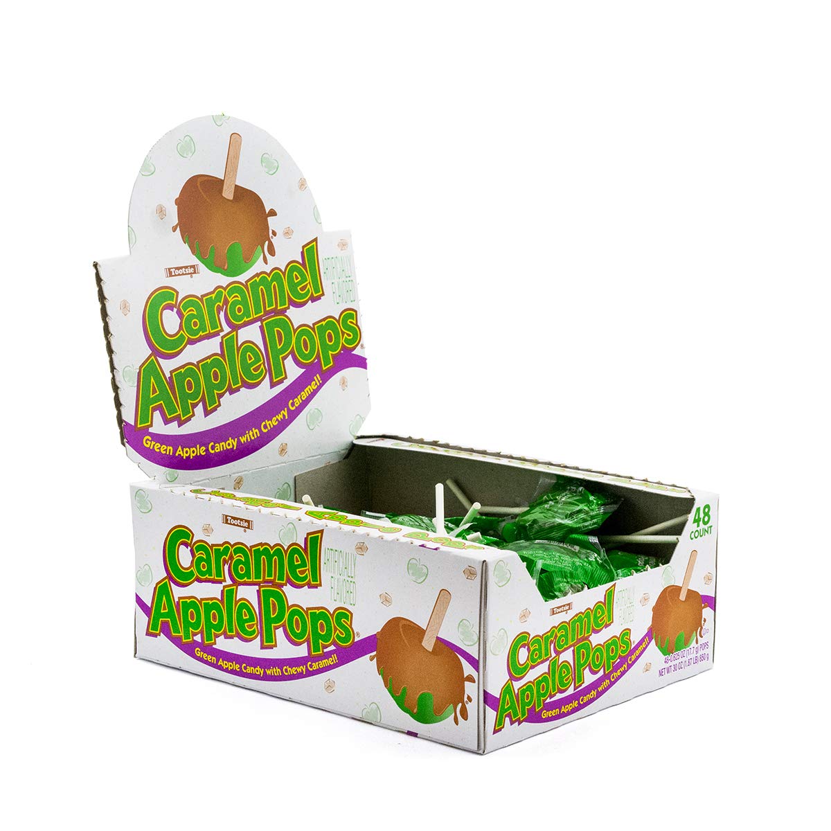 Caramel Apple Pops, 48-Count Package