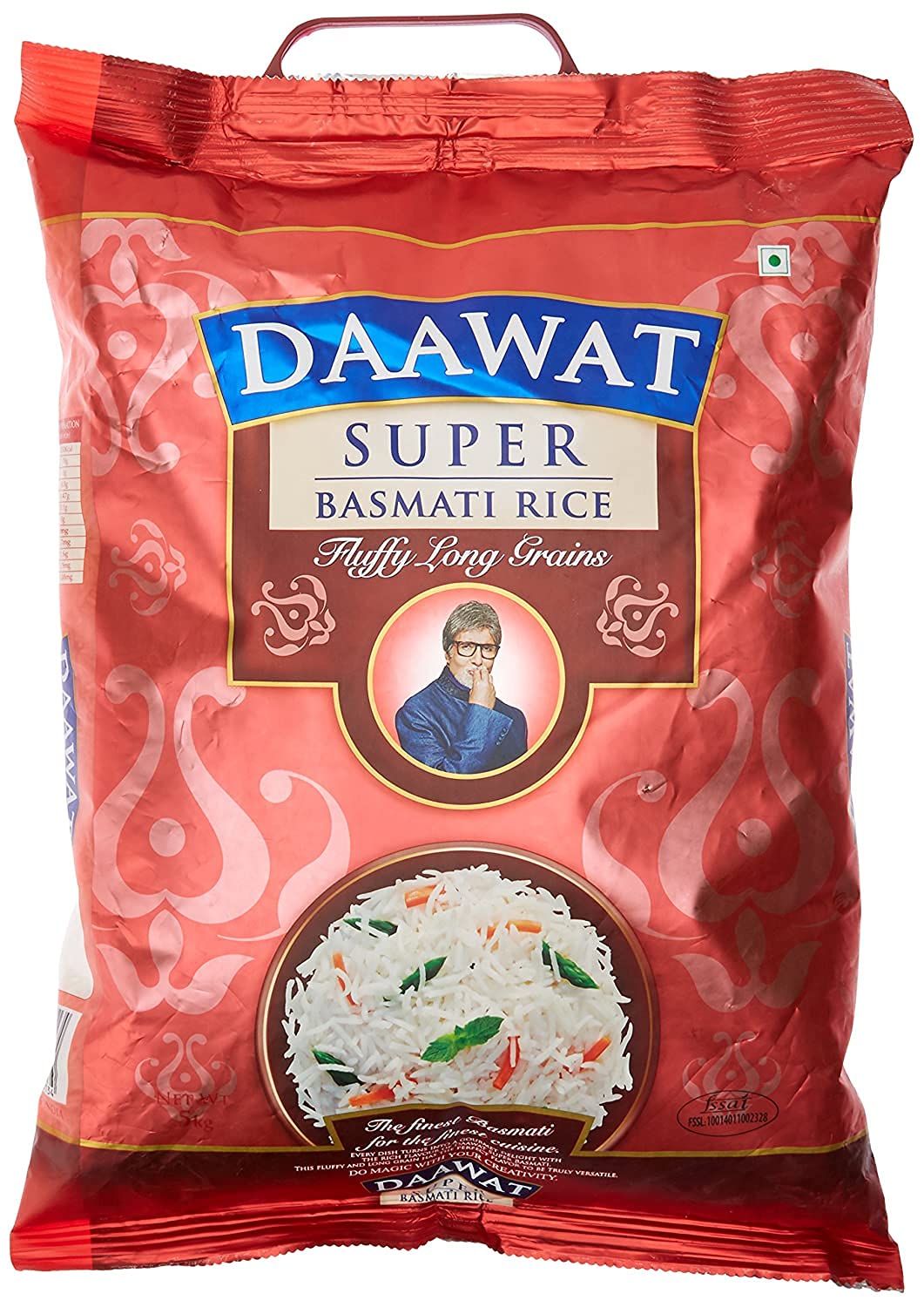 Daawat Rice - Super Basmati, 5kg Pouch