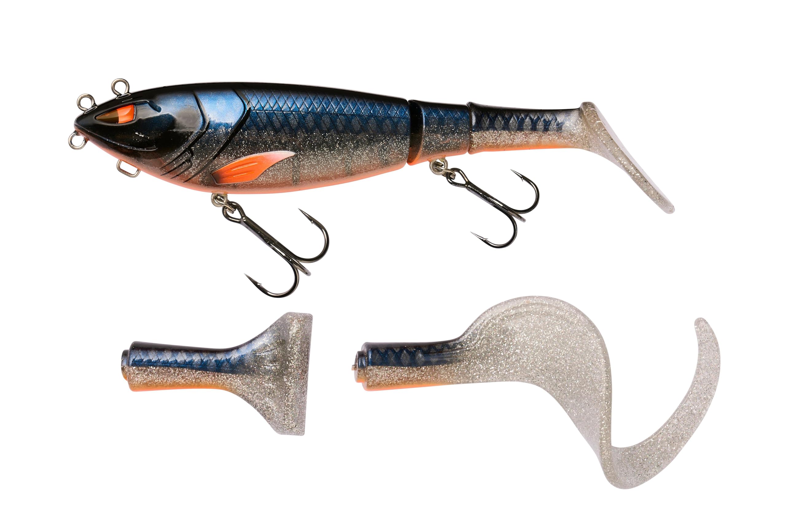 Berkley Zilla Tailswinger Pike Lure – the First Jointed Tailbait on the Market With Amazing Swimming Action and Huge Versatility – Perfect for Pike Fishing in any Situation