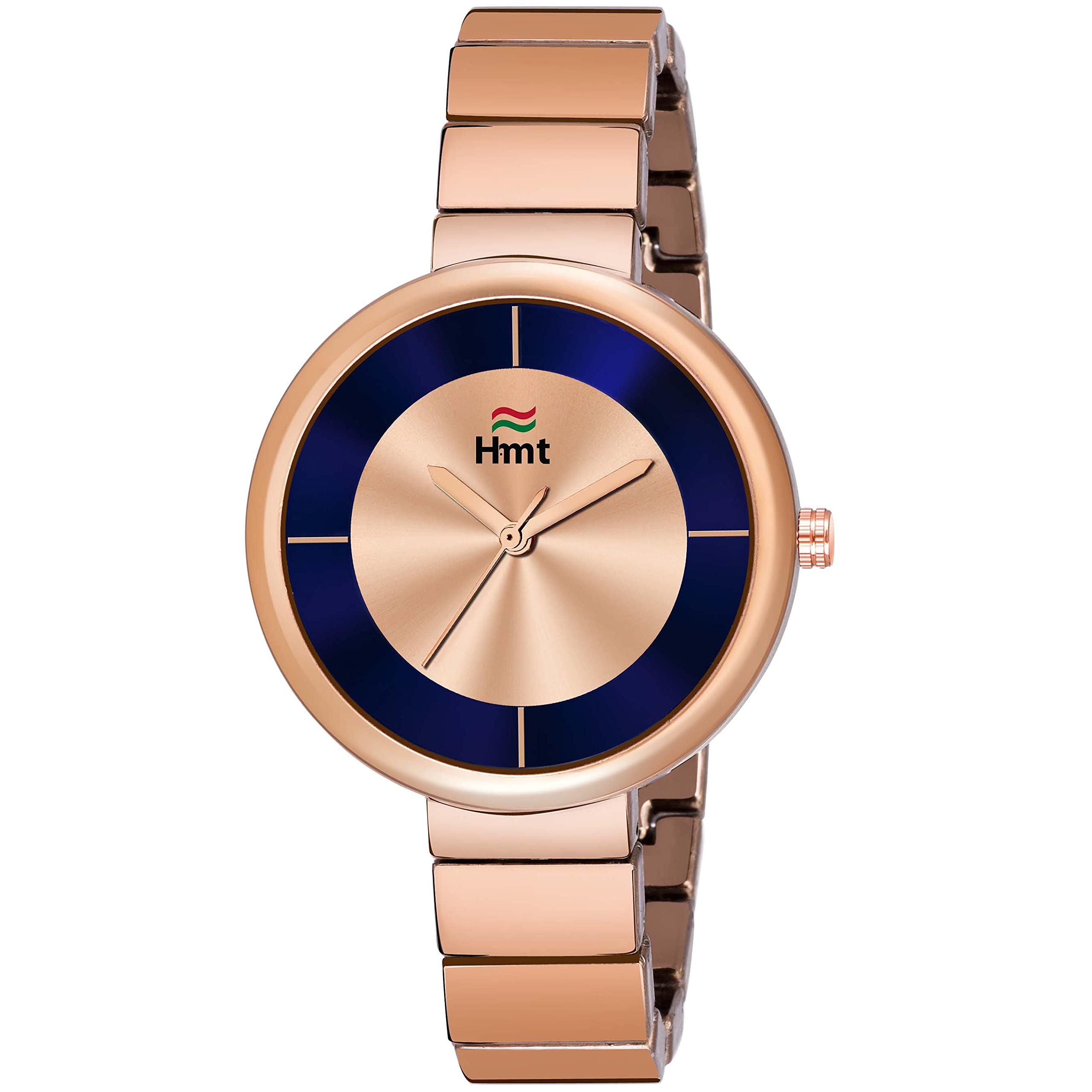 HAMT Rose Gold Chain Strap Analog Watch for Women - HT-LR095