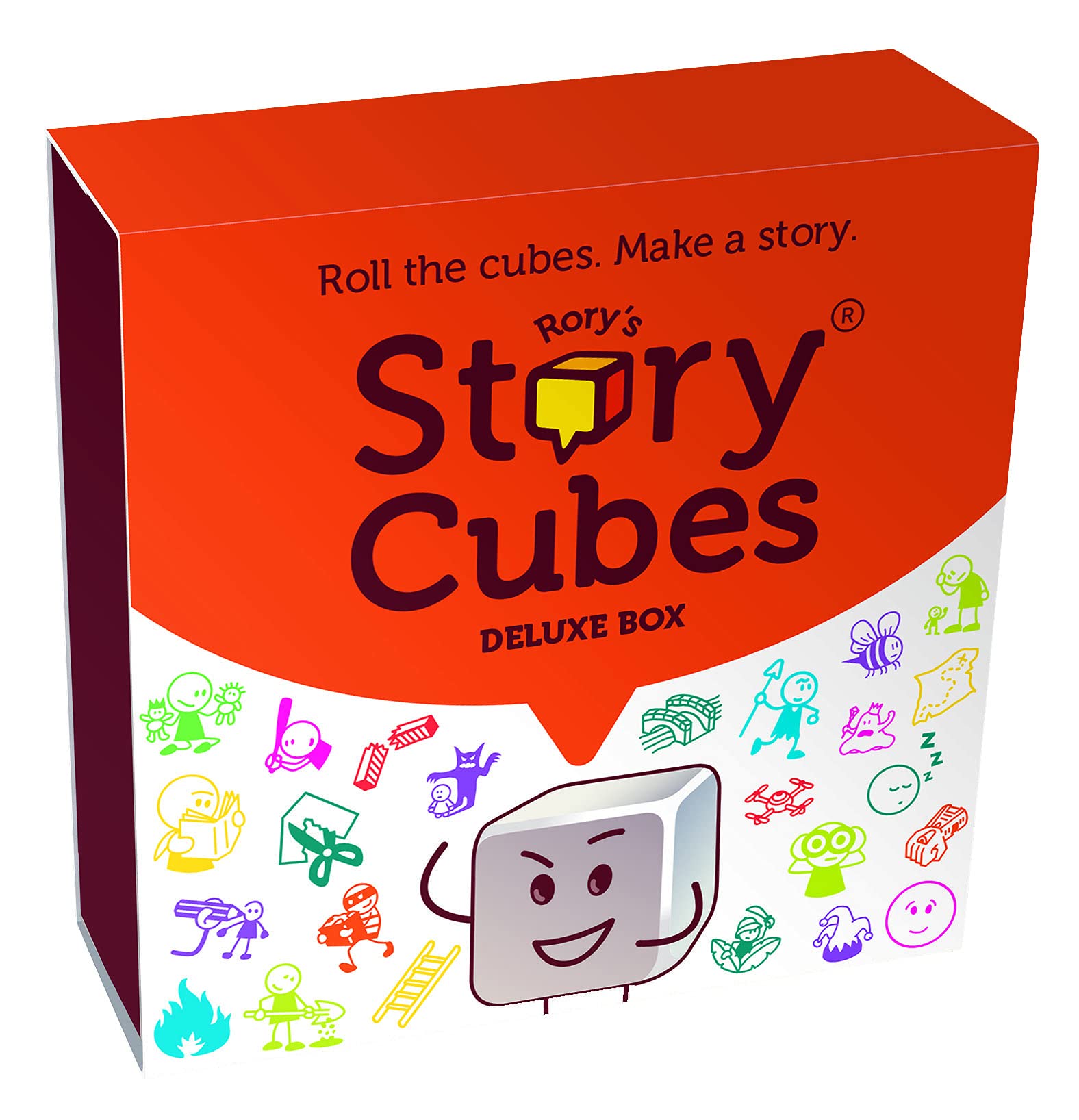 Asmodee | Story Cubes: Deluxe Box (Contents £39 RRP) | Dice Game | Ages 6+ | 1+ Players | 20 Minutes Playing Time