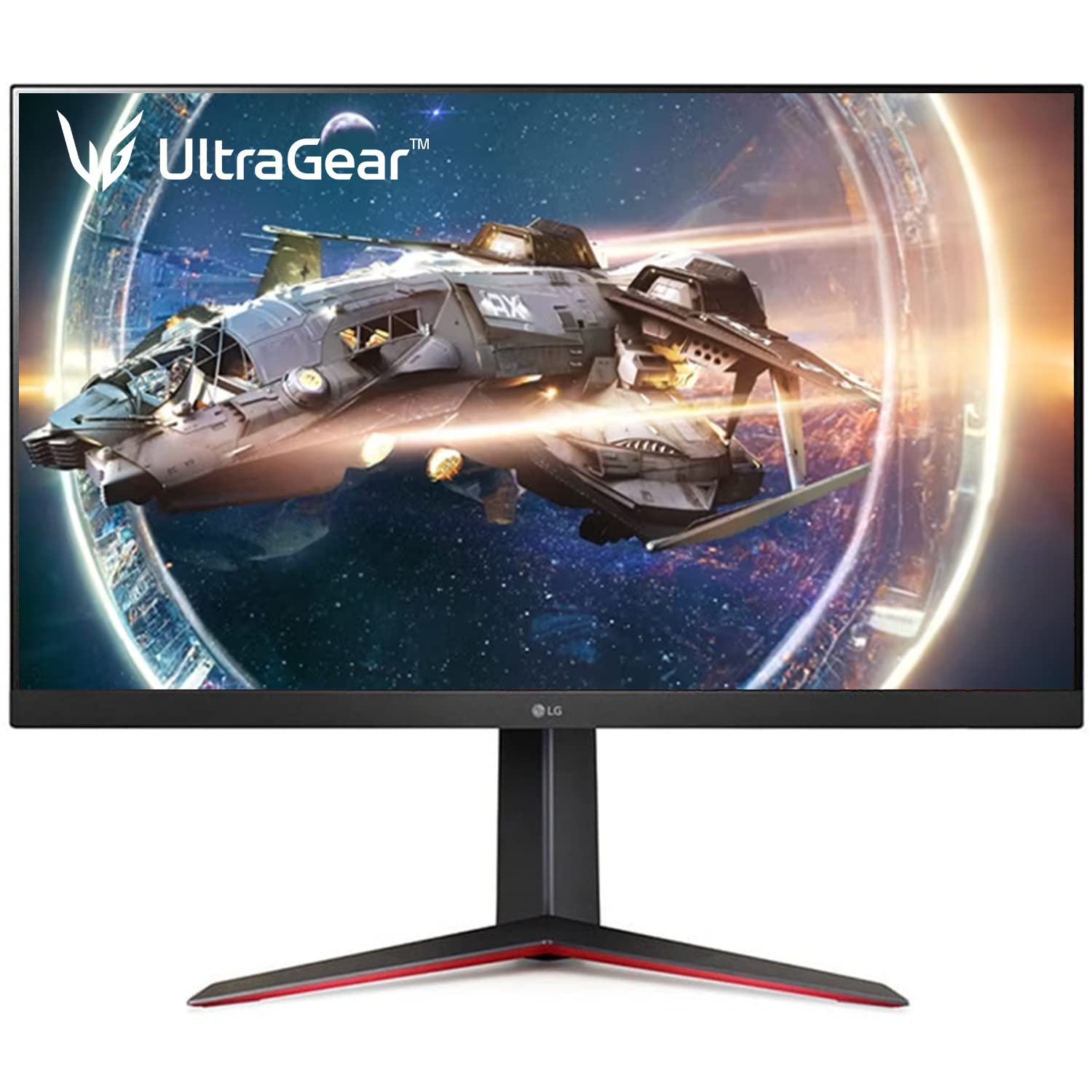 LG 32" (80 CM) Ultragear QHD Monitor (2560 X 1440 Pixels), 165 Hz, 1Ms, Nvidia G-Sync Compatible, Freesync Premium, HDR 10, Hdmi, Tilt, Height, Pivot Stand, VA Panel Gaming LCD Monitor, 32GN650 Black