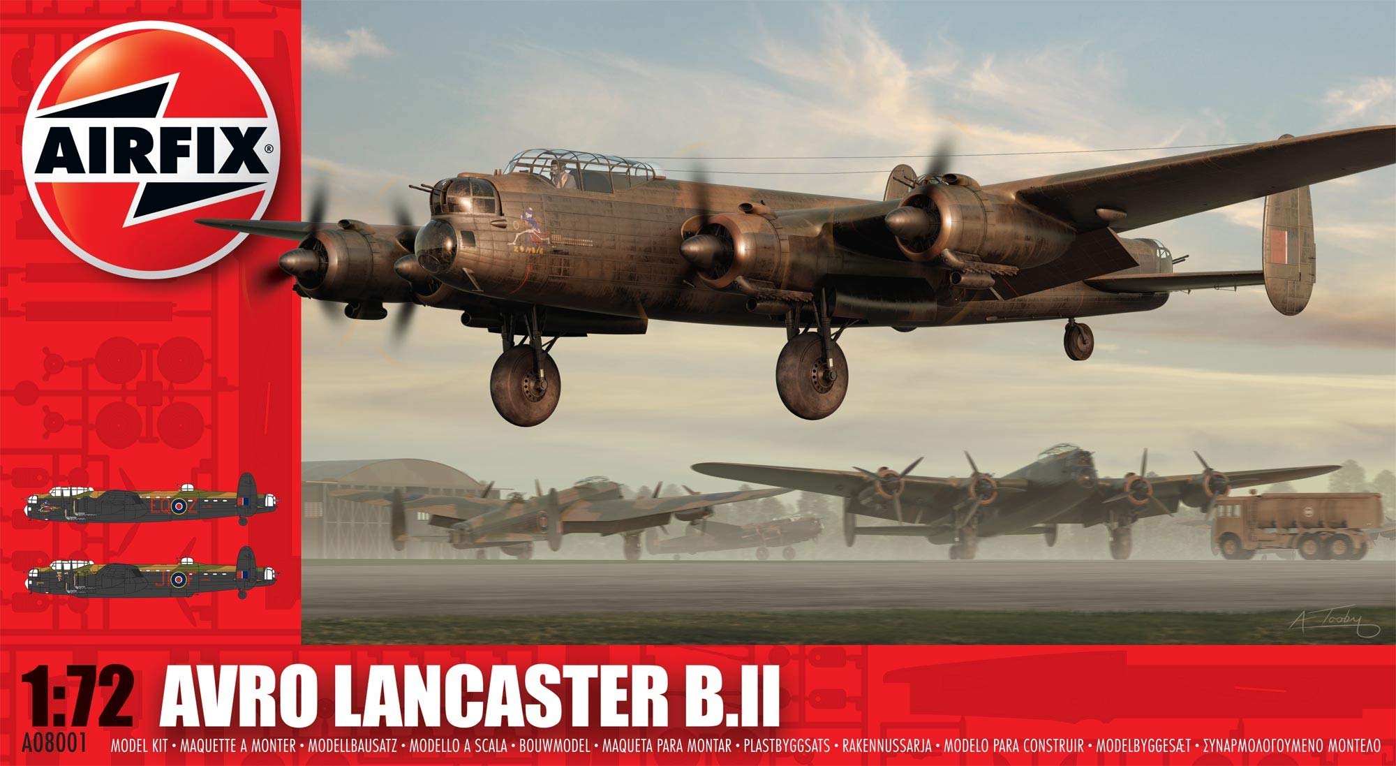 AirfixAvro Lancaster B.II Model Kit (1:72 Scale)