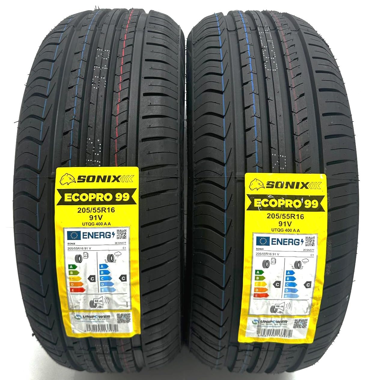 2 X 205 55 16 ECOPRO99 205/55R16 91V M+S HIGH PERFORMANCE CHEAP TYRES