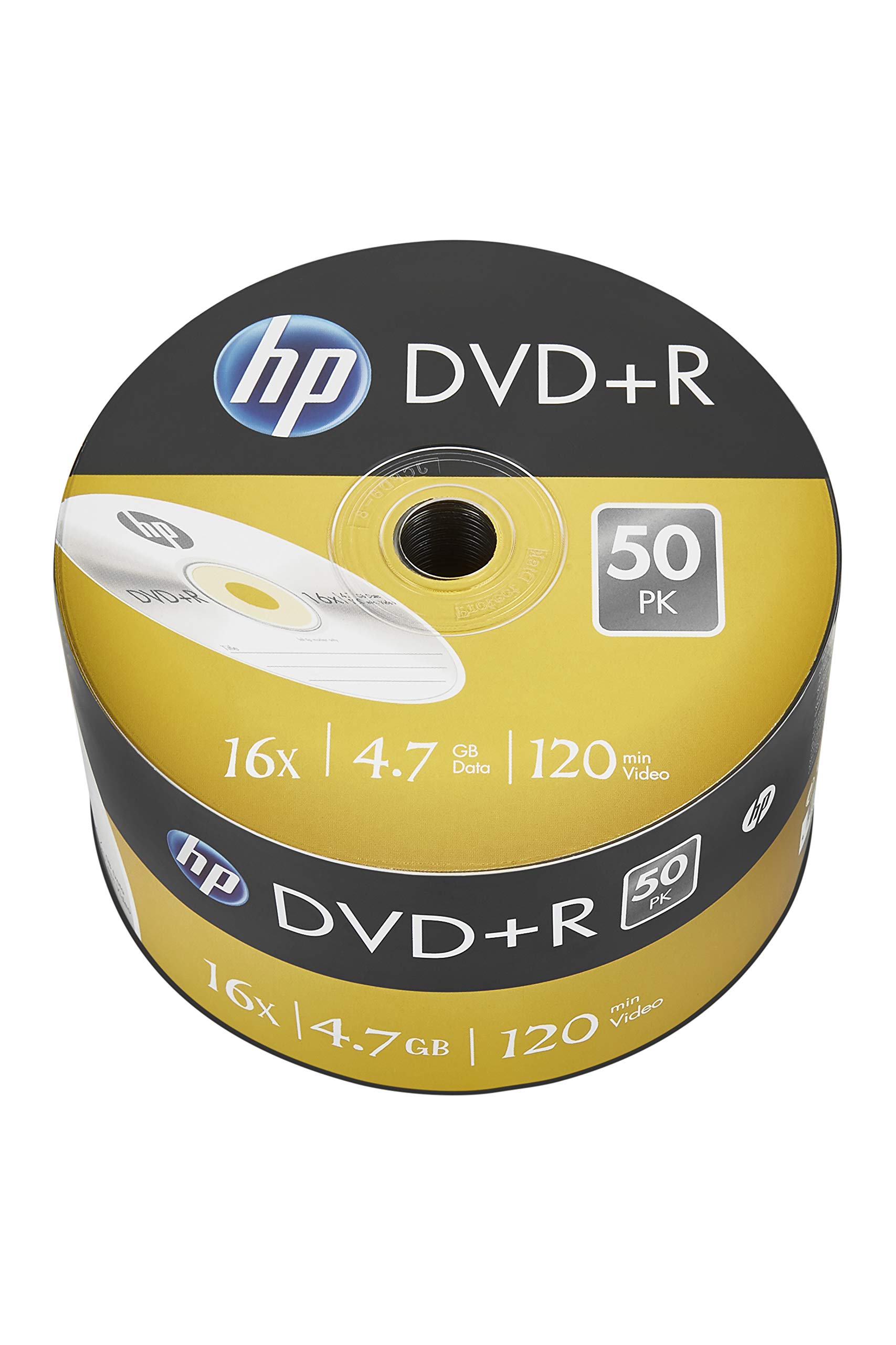 HP DVD+R 16X 50PK BULK HP 4.7GB