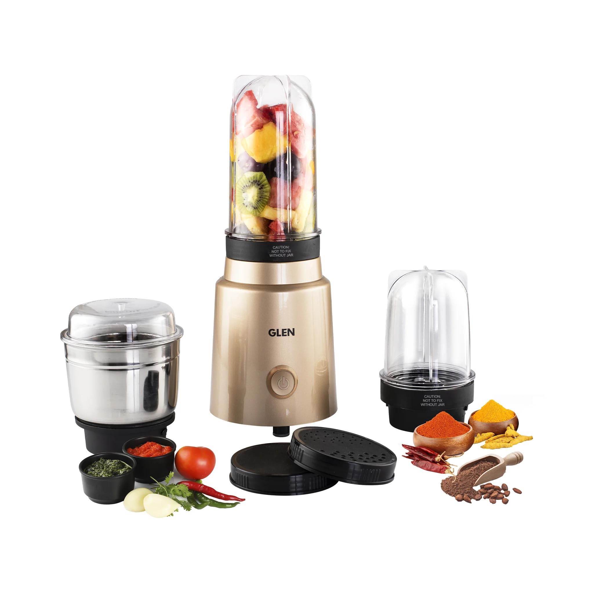 GLENActive-Blender Grinder, 350W, Gold 4048BGCG