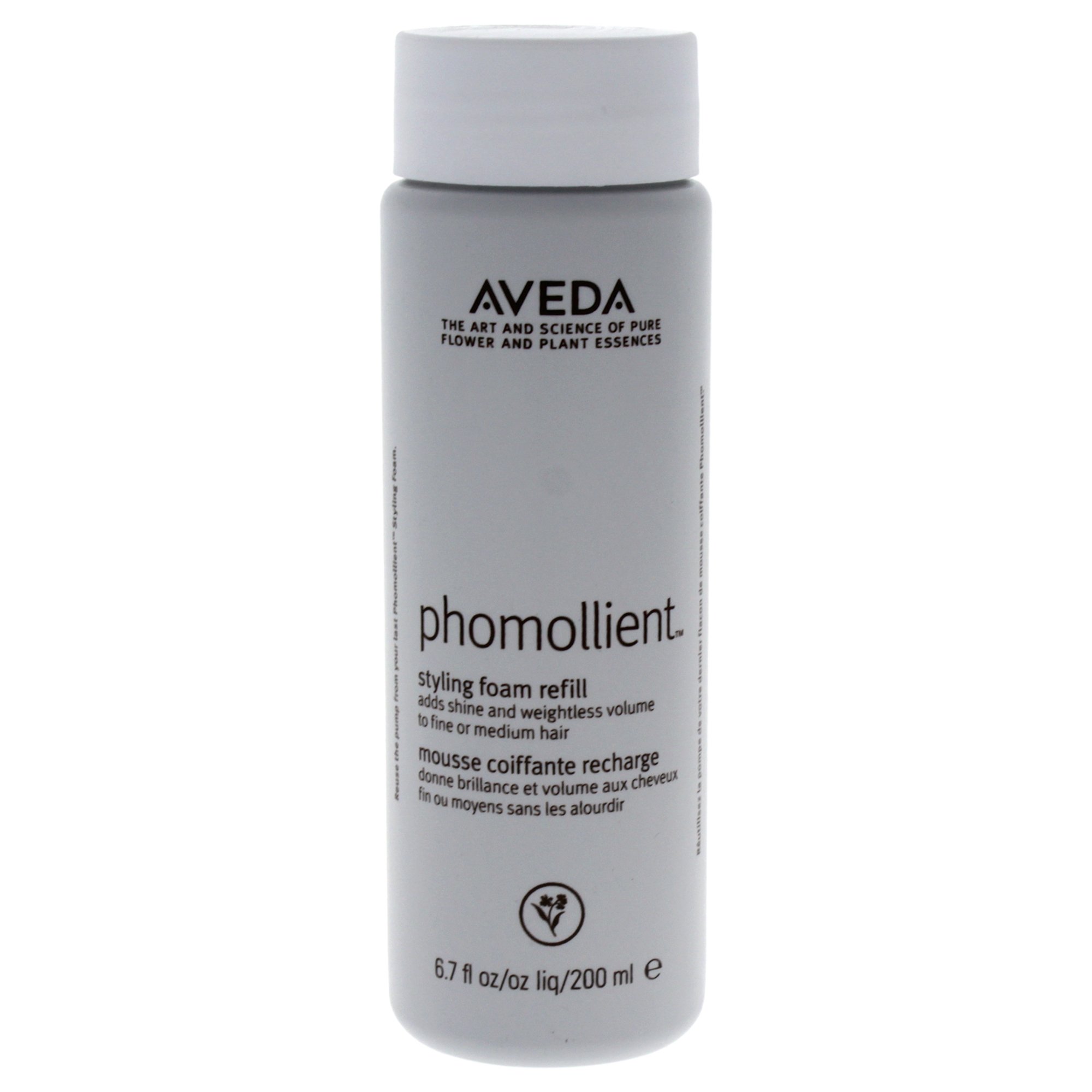 AvedaPhomollient Refill Styling Foam Creates Body and Volume on Fine and Medium Hair.