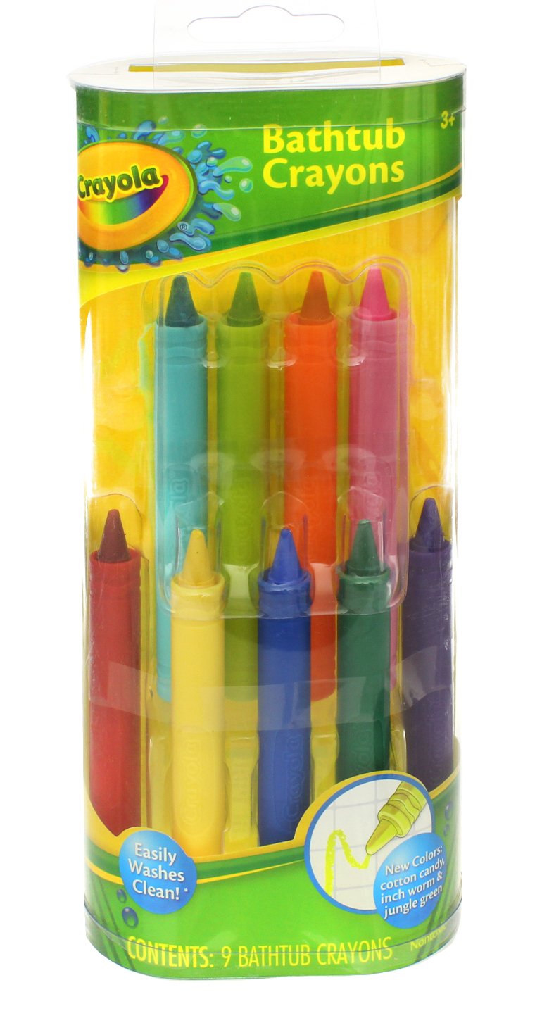 Play VisionsCrayola Bathtub Crayons, Assorted Colors 10 ea