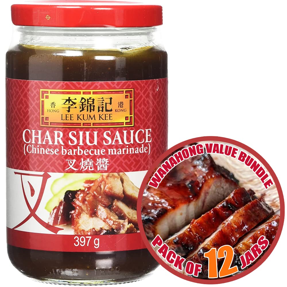 Lee Kum Kee Char Siu Sauce (Chinese BBQ) 397g [12 Jars Bundle], by WaNaHong