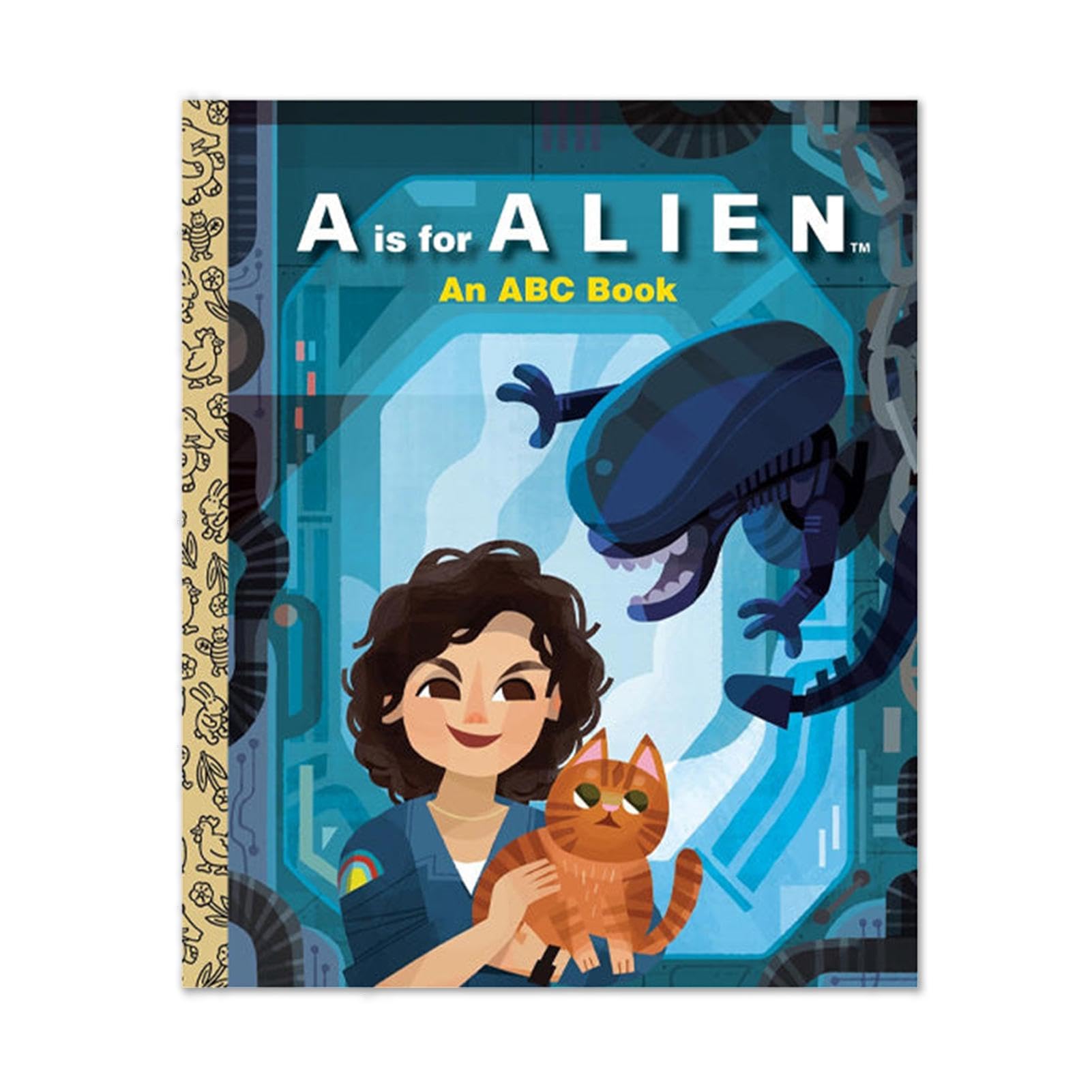 A Is For Alien: An ABC Book(20th Century Studios) (Little Golden Book), Alphabet Books For Kids, Funny Alphabet Learning Book, Kids Letter Book Story Books For School Prizes