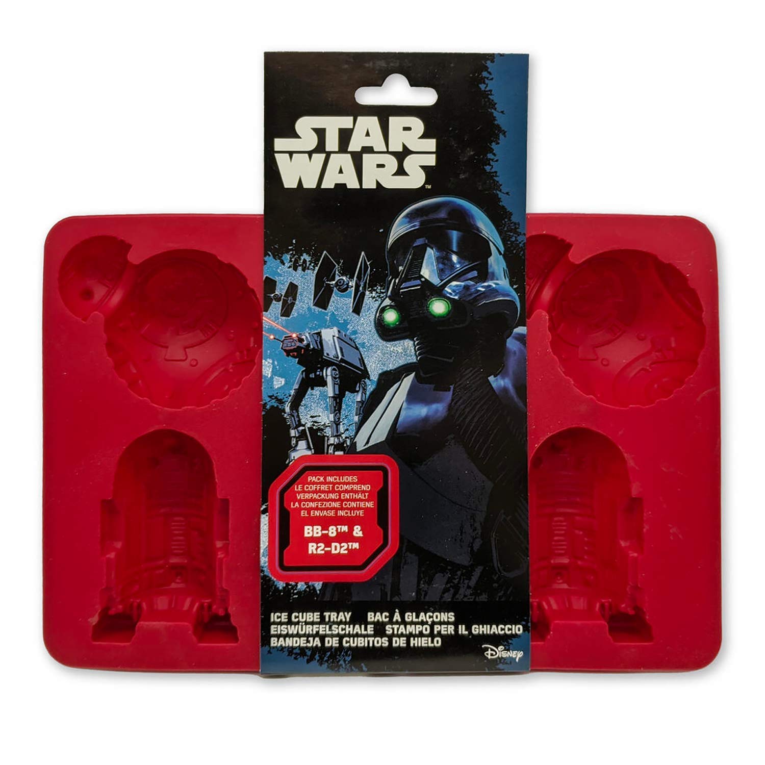 Underground Toys Ice Cube Mould, Star Wars: BB-8 and R2-D2