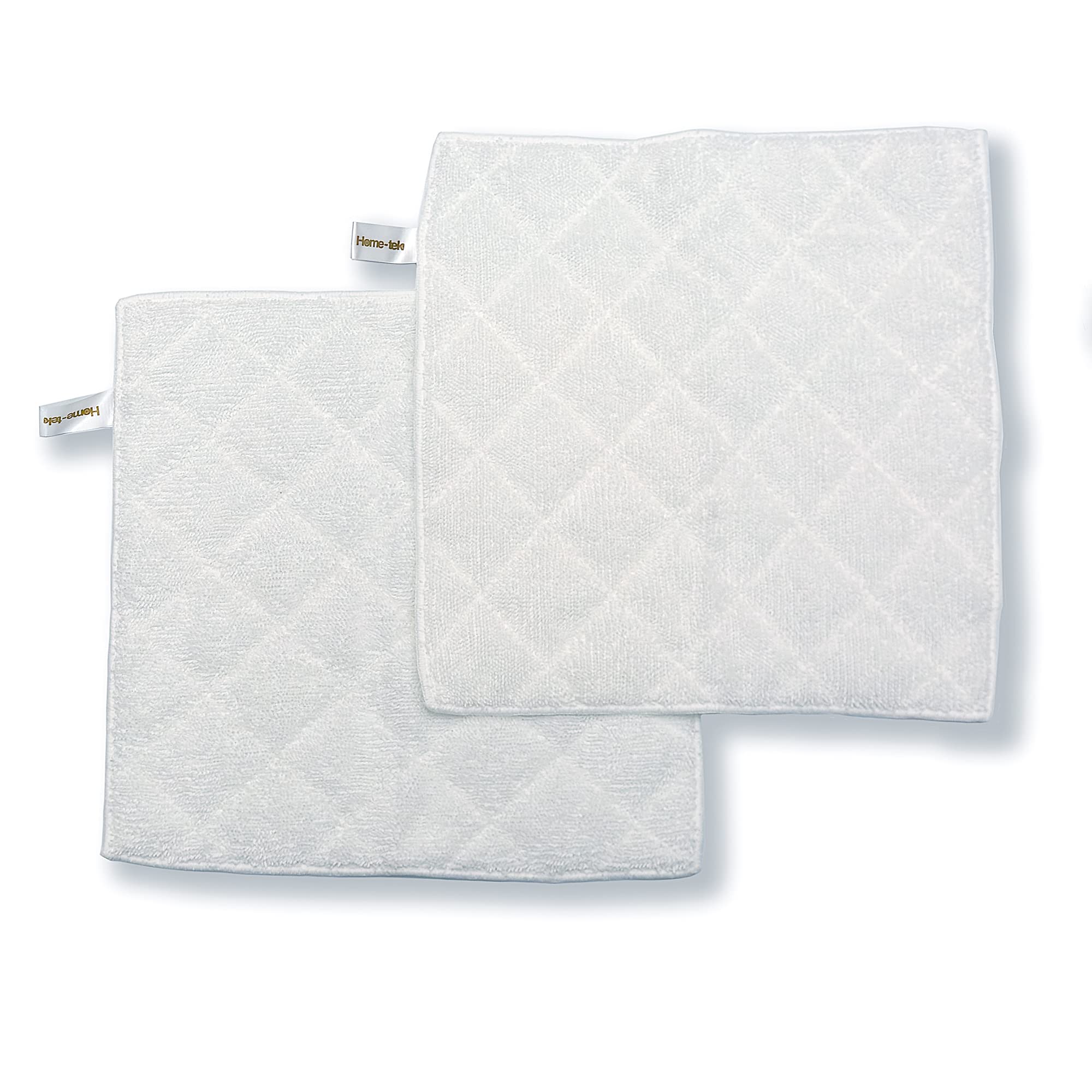 Home-Tek JAL701MP2 Pack of 2 Rectangular Replacement Microfibre Mop Pads for the JAL701 Optimus 3 Rectangular Steam Mop Head. 100% Genuine Spare Parts