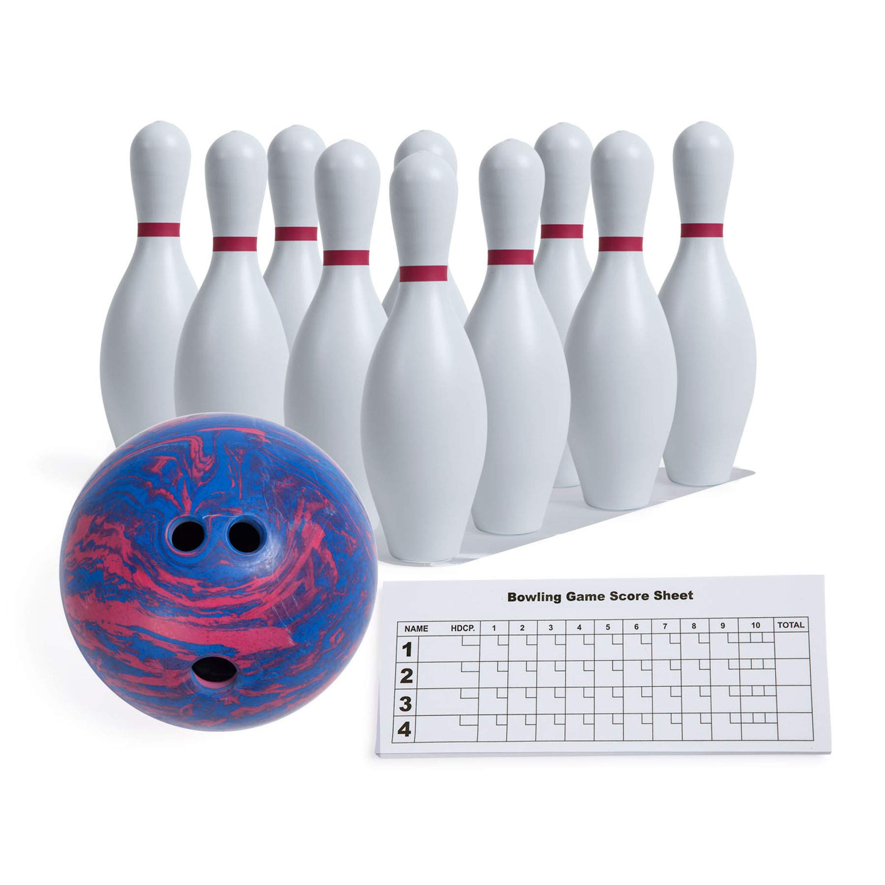 Champion Sports Bowling Set with Plastic Pins