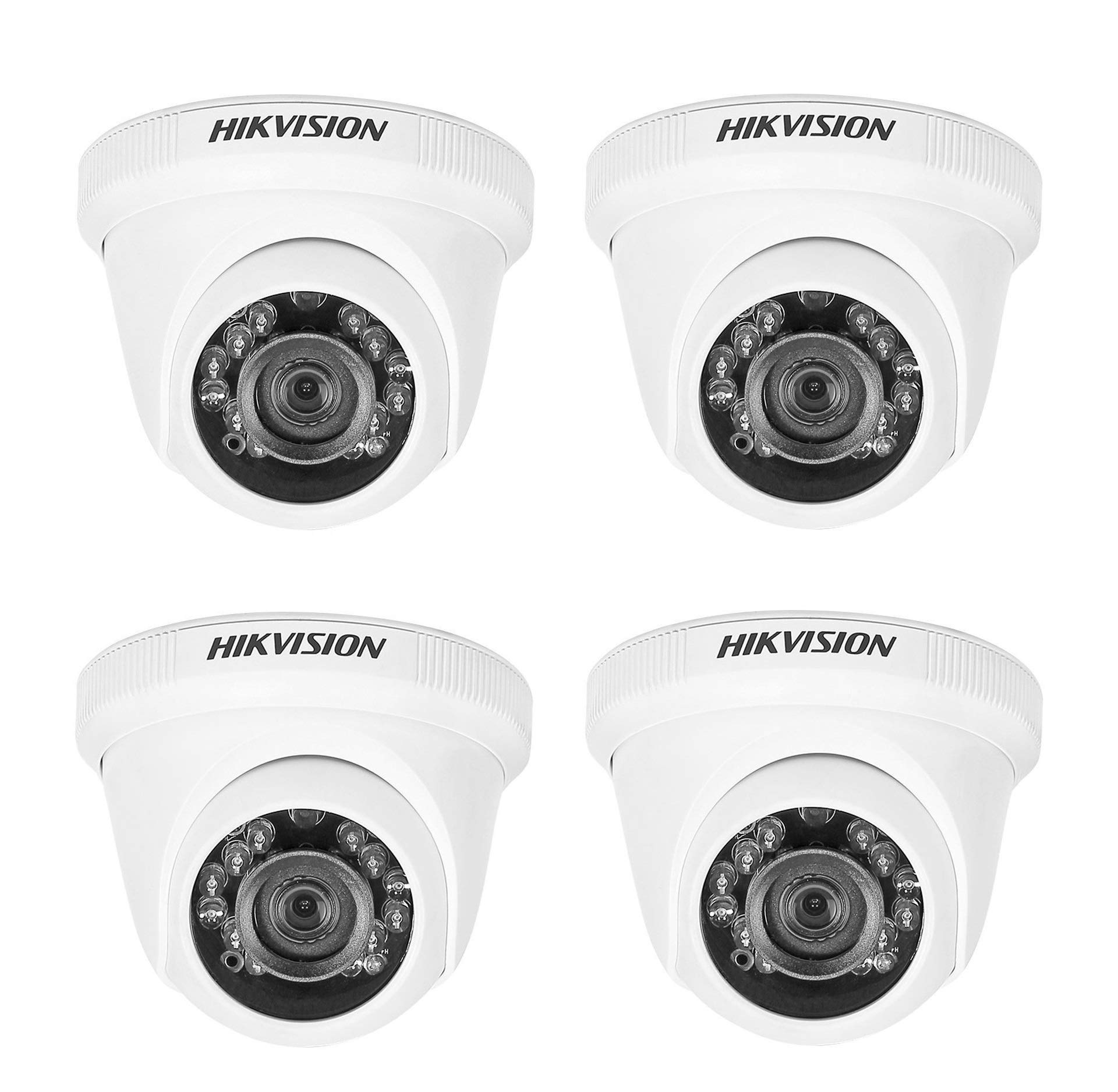 USEWELL New Upgraded 1MP 720P HD Night Vision Dome Camera 1Pcs (Pack of 4)