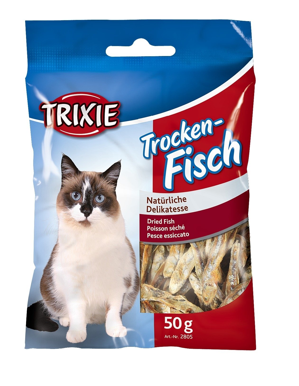 Trixie Dried Fish Cat Treats - 50G