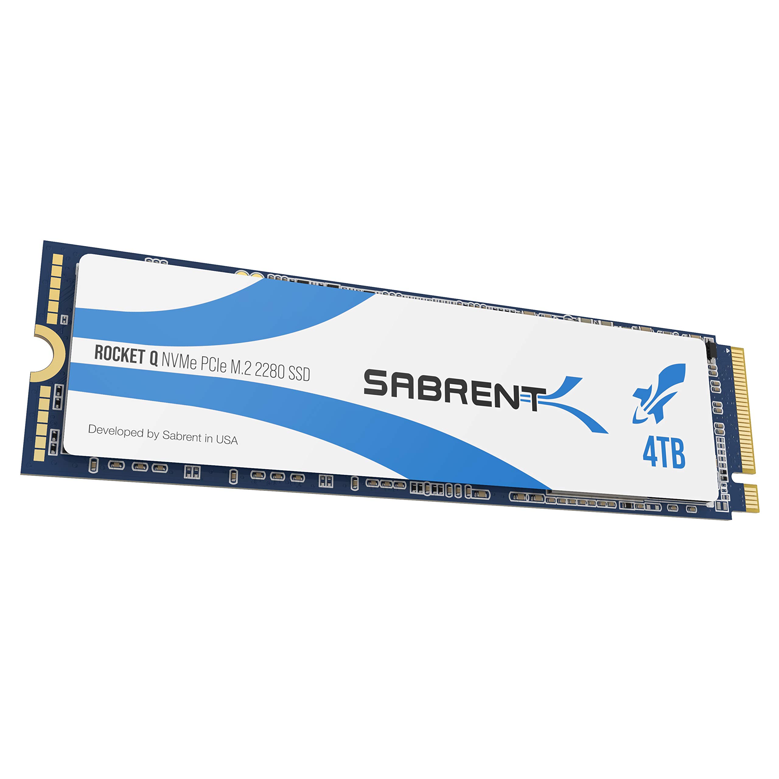 Sabrent Rocket Q 4TB NVMe PCIe M.2 2280 Internal SSD High Performance Solid State Drive R/W 3200/2000MB/s (SB-RKTQ-4TB)