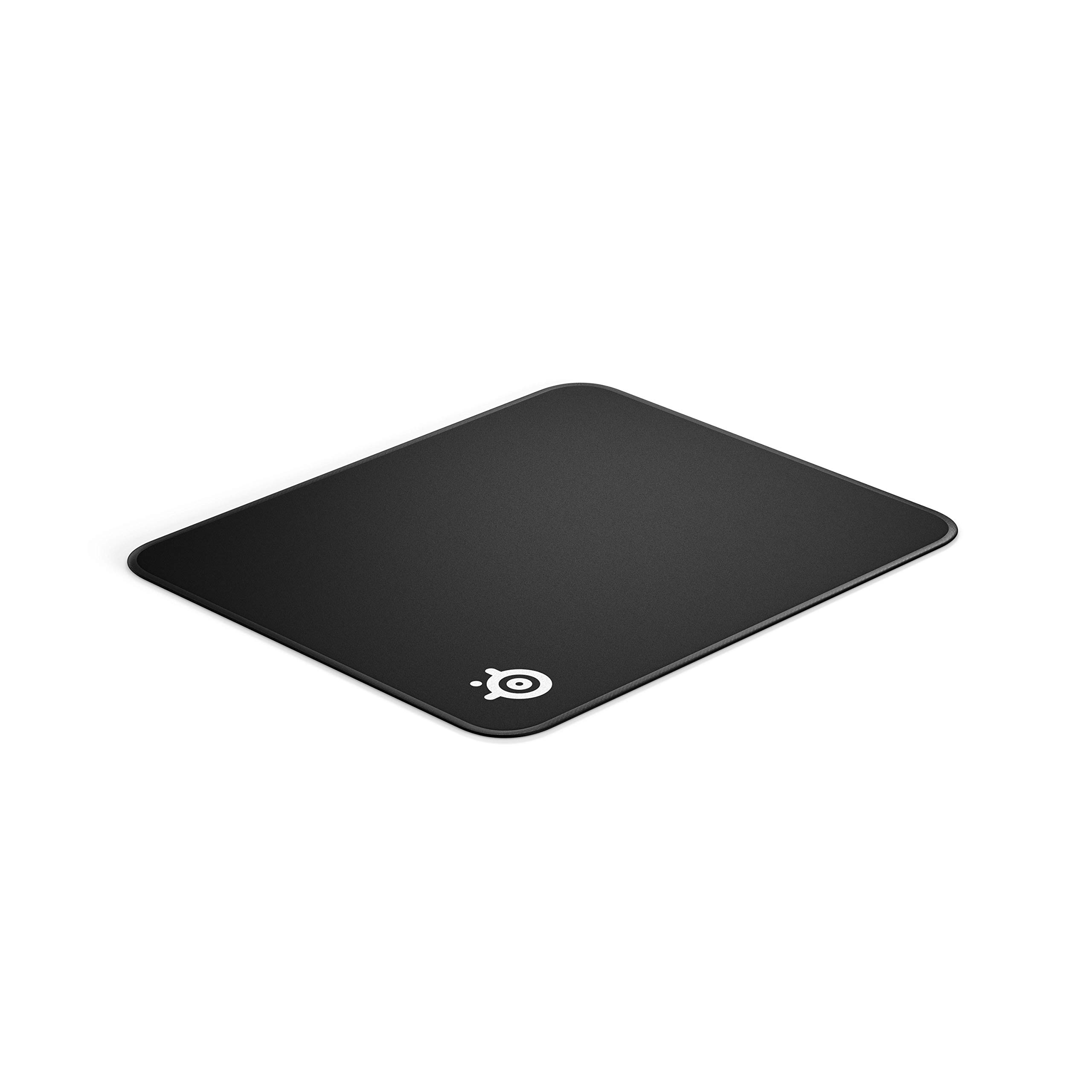 SteelSeries 63822 QcK Gaming Surface - Medium Stitched Edge Cloth - Extra Durable - Optimized For Gaming Sensors - Black