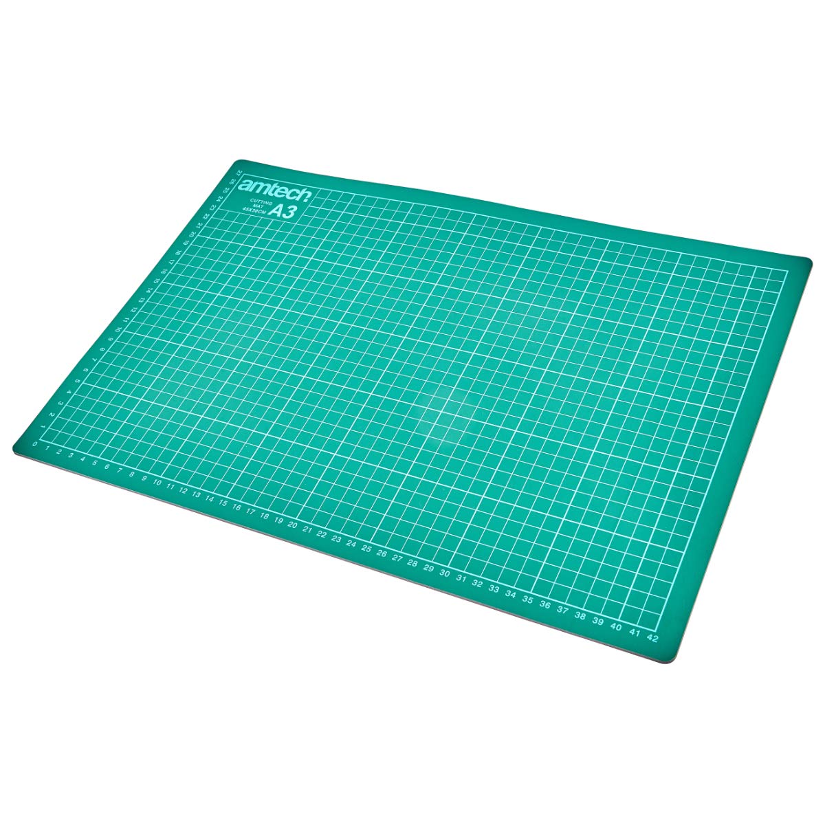 Amtech S0530 A3 Cutting Mat, Craft Cutting Board Non-Slip Surface for Fabric, Craft, Paper,Clear