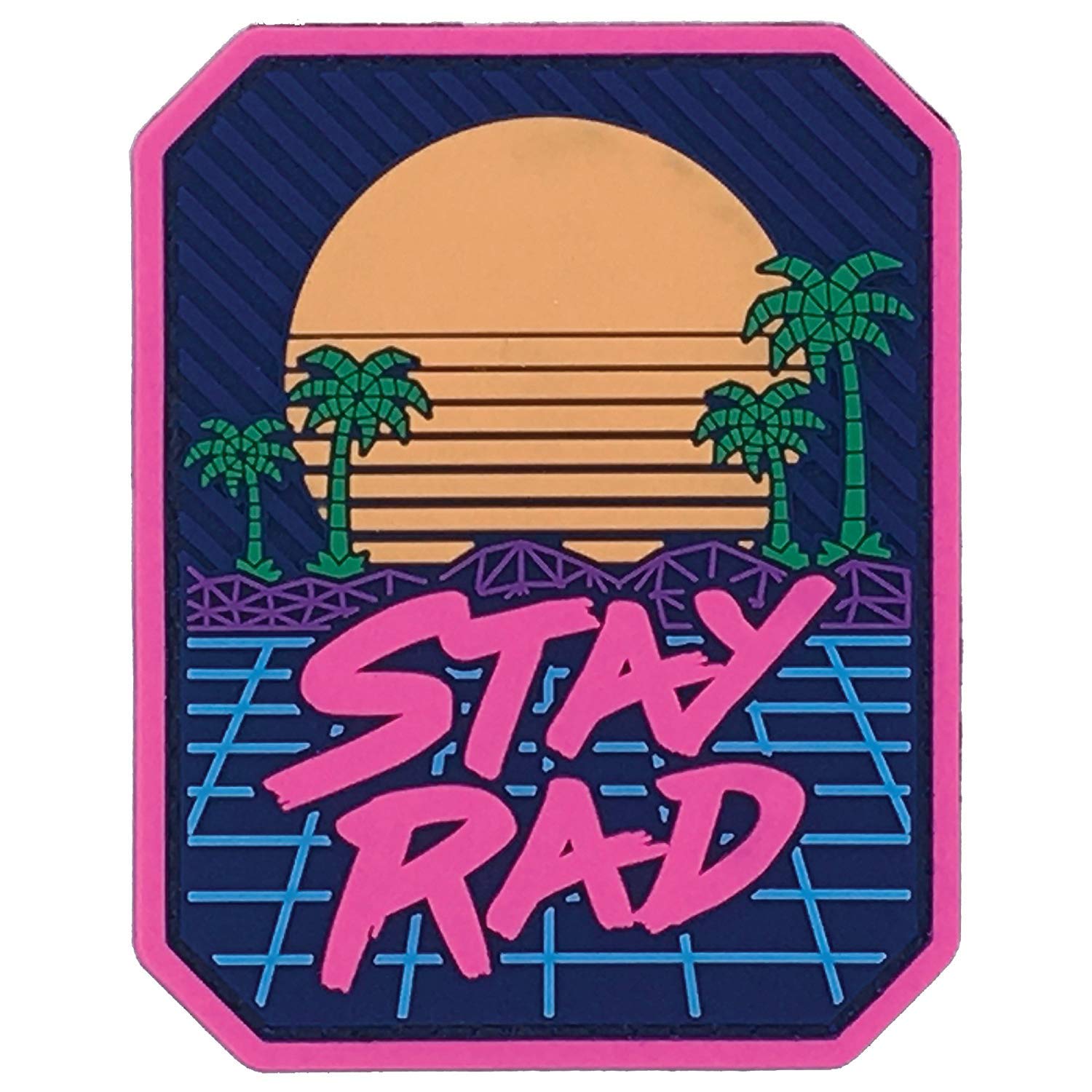 Stay Rad PVC Patch (Full Color)