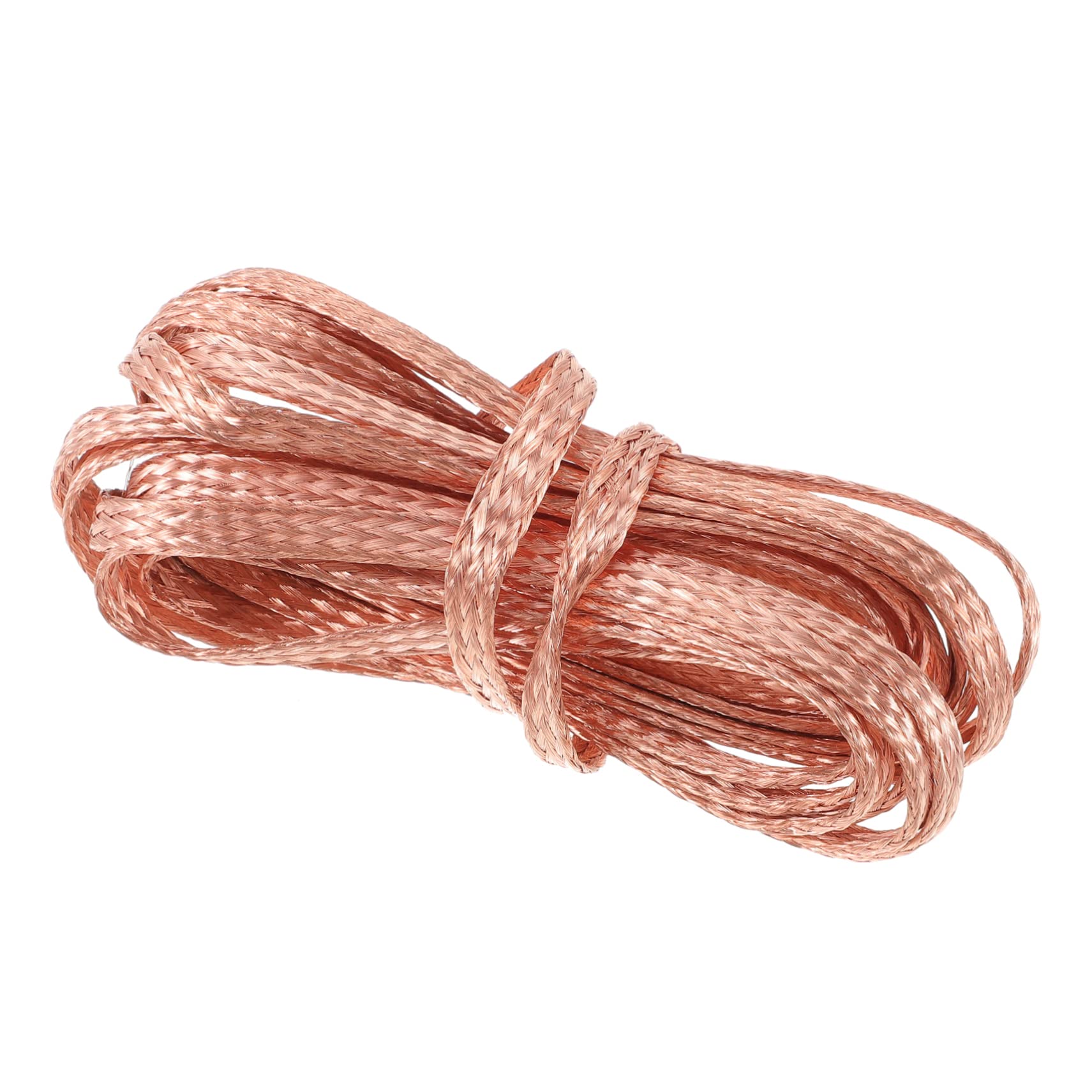 KONTONTYCopper Braided Cable Labrynths Pickle Crock Expandable Cable Grounding Wire Automatic Door Belt Les Labs Shielding Cable Braided Wire Cable Straps Square Cable Automotive Cable