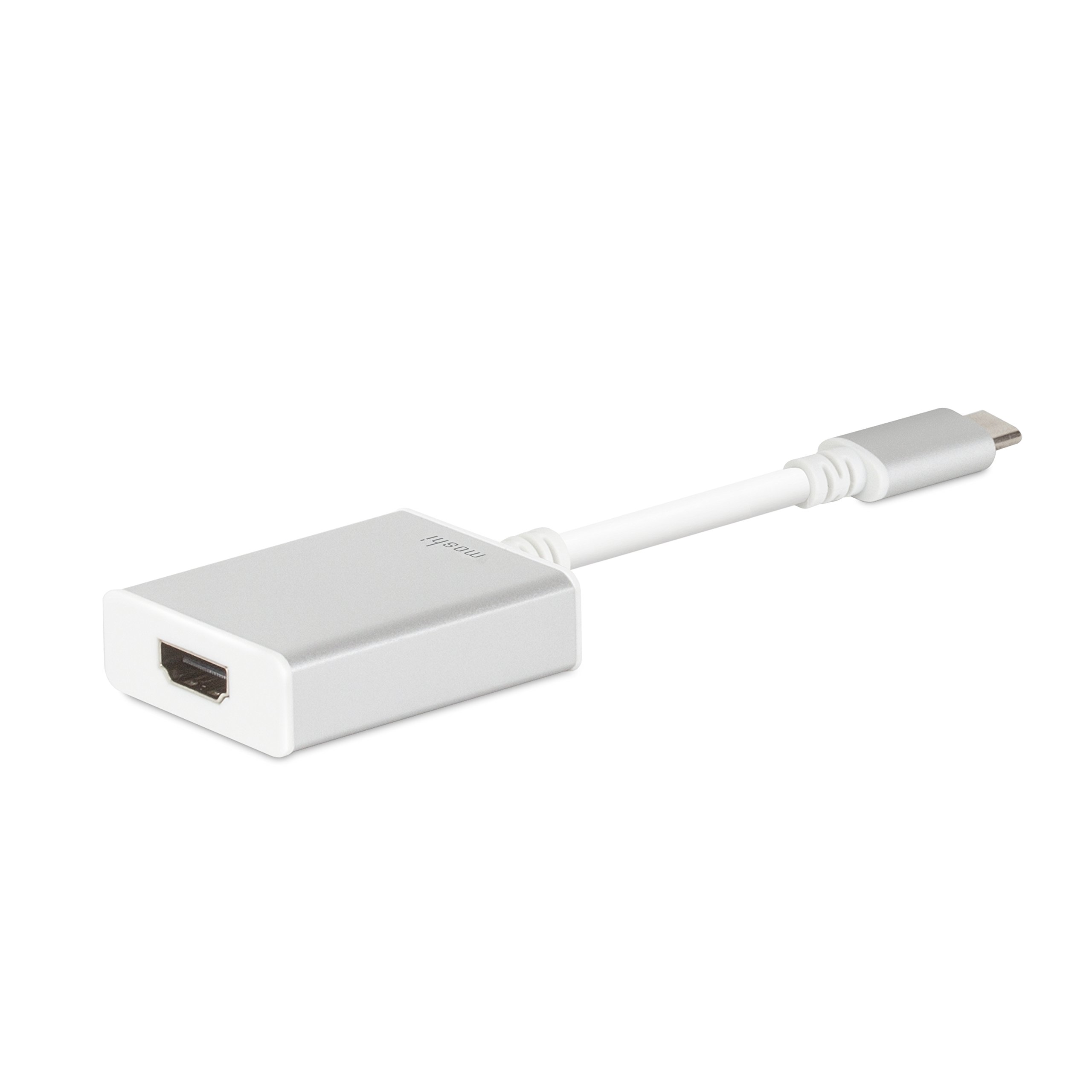 MoshiL-084202 USB-C To HDMI Adapter - Silver (Pack of 1)