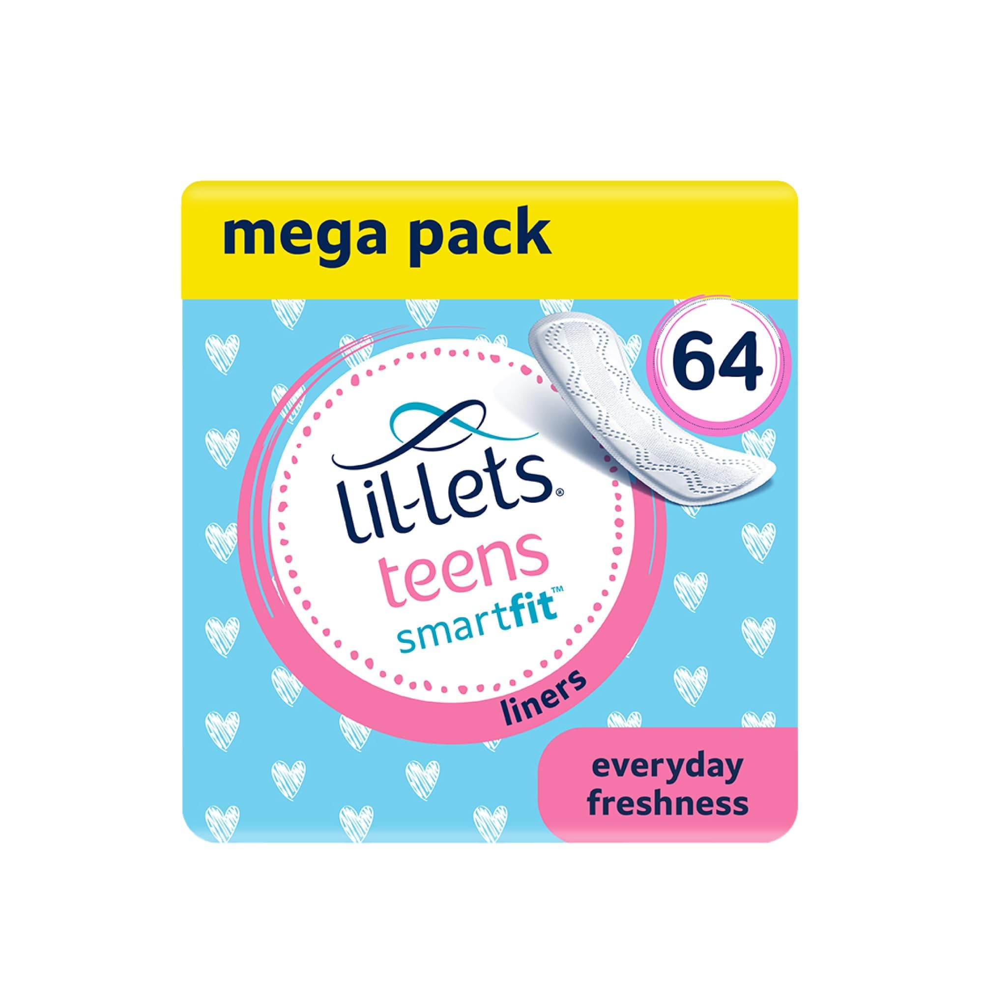 Lil-LetsTeens Liners, 4 Packs of 16 Liners