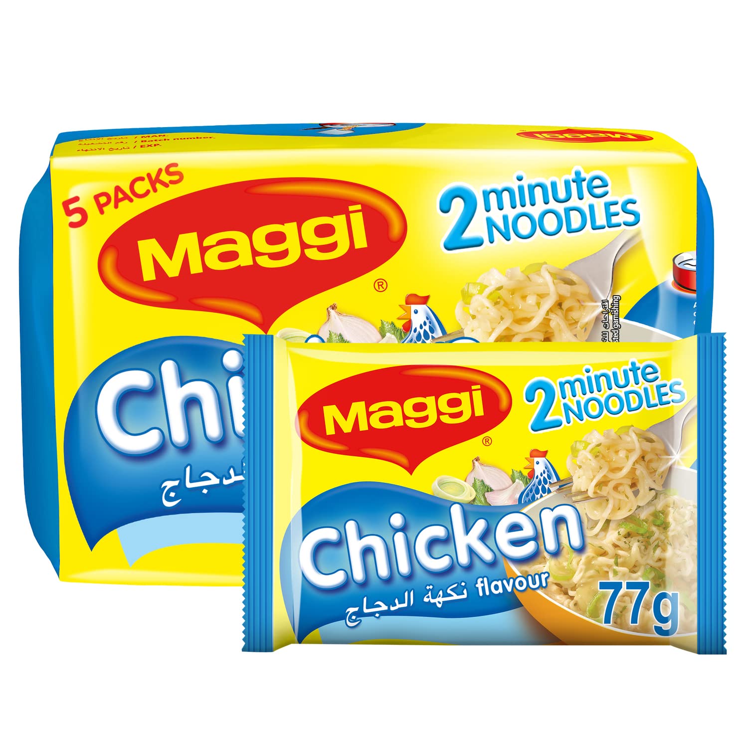 Maggi2 Minutes Noodles Chicken 5 X 77G