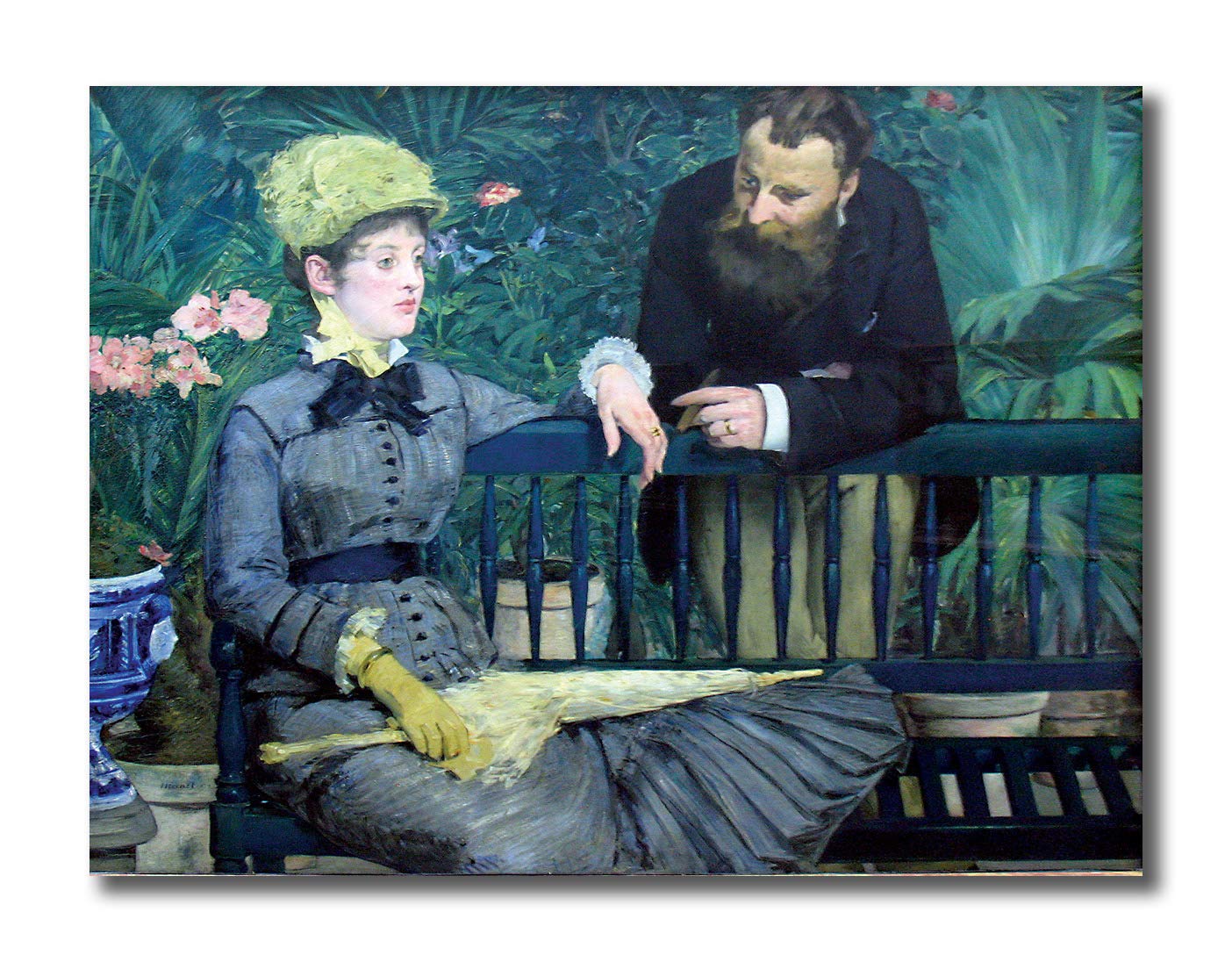 Tamatina Wall Sticker | Edouard Manet | Famous Artist | Bedroom | Living Room | Hotel | Hall | Self Adhesive | Multicolor |Size-61X45 cms.a3277