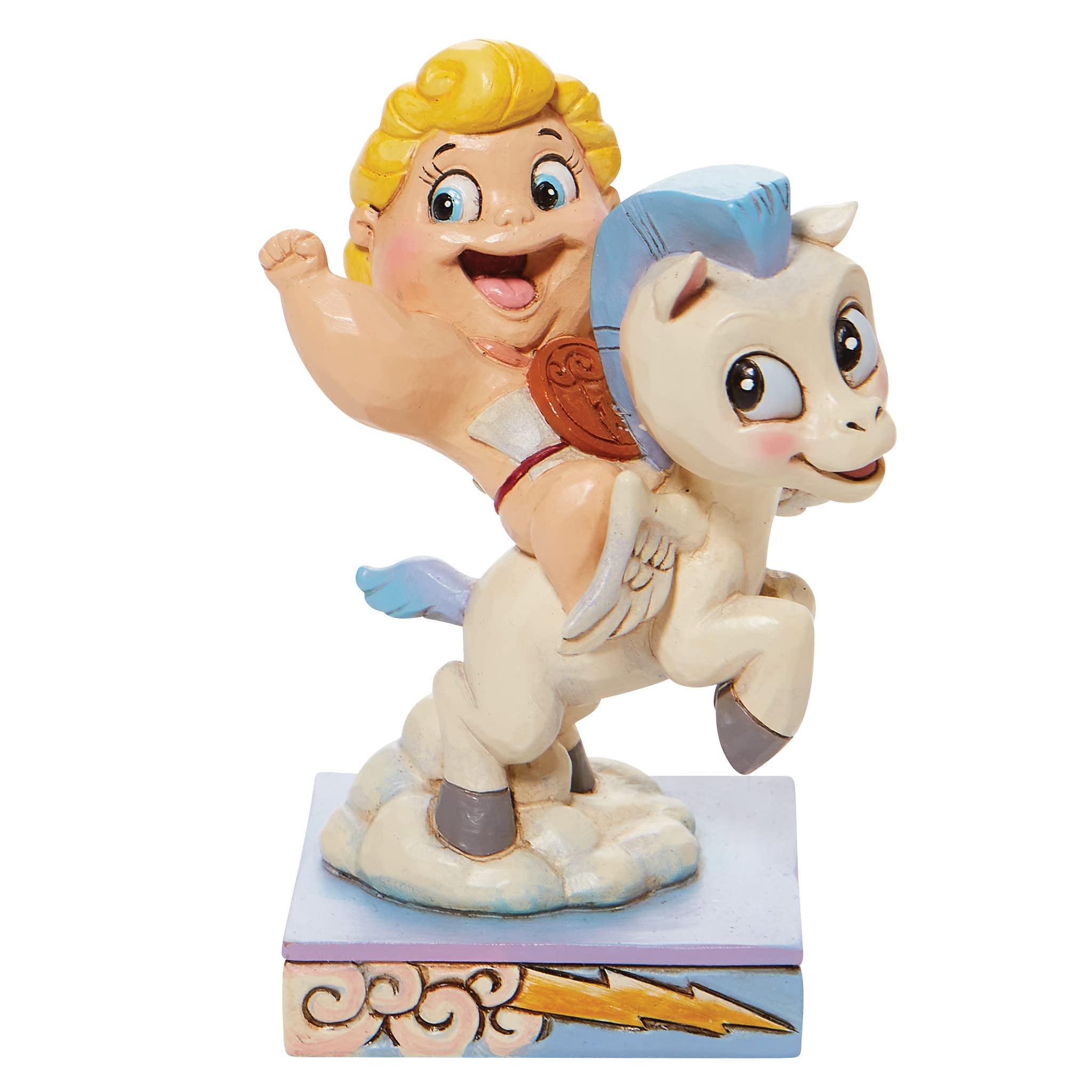 DisneyTraditions Pegasus And Hercules Figurine,Multicolor,height 15cm