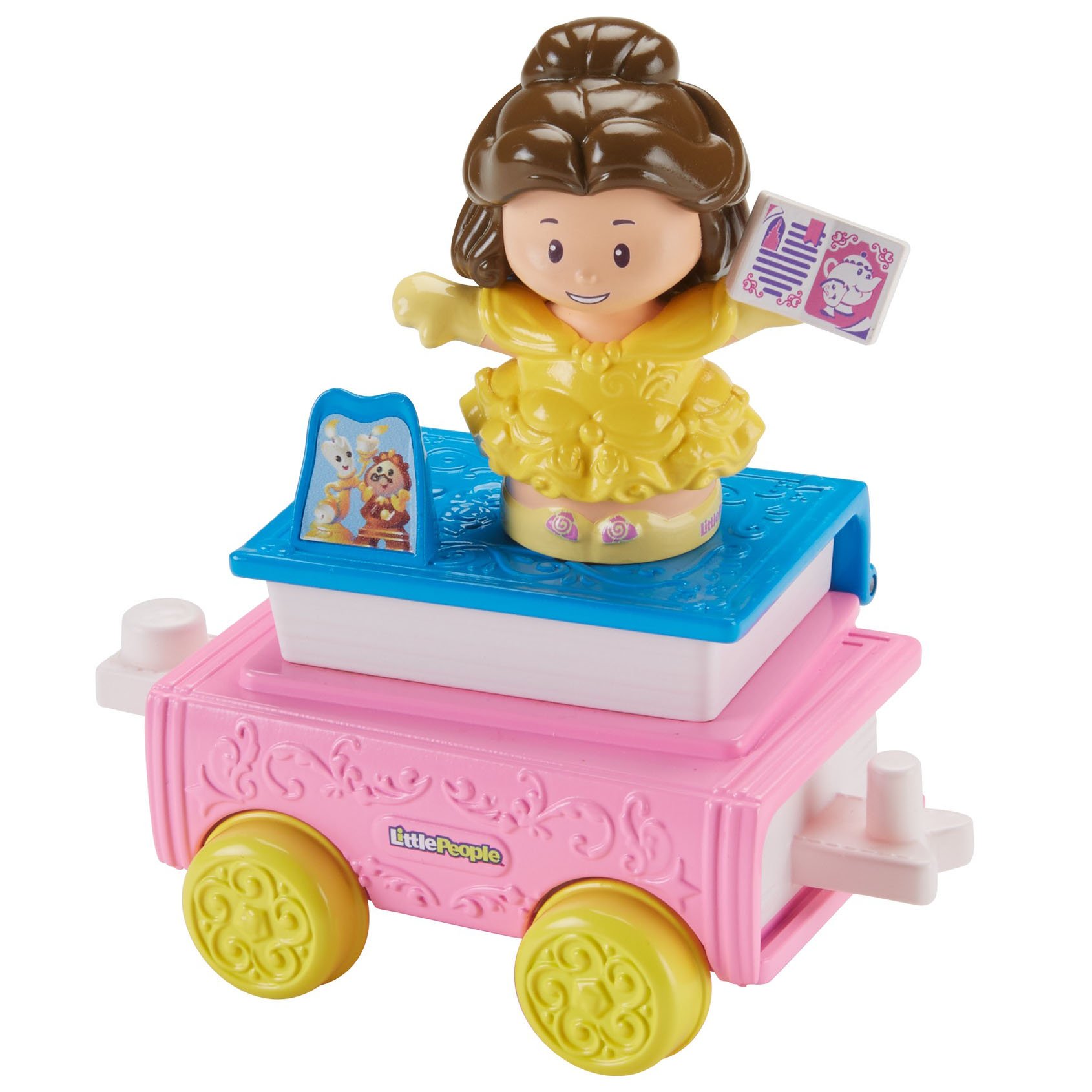 Disney Princess Parade Belle & Chip Float By Little People