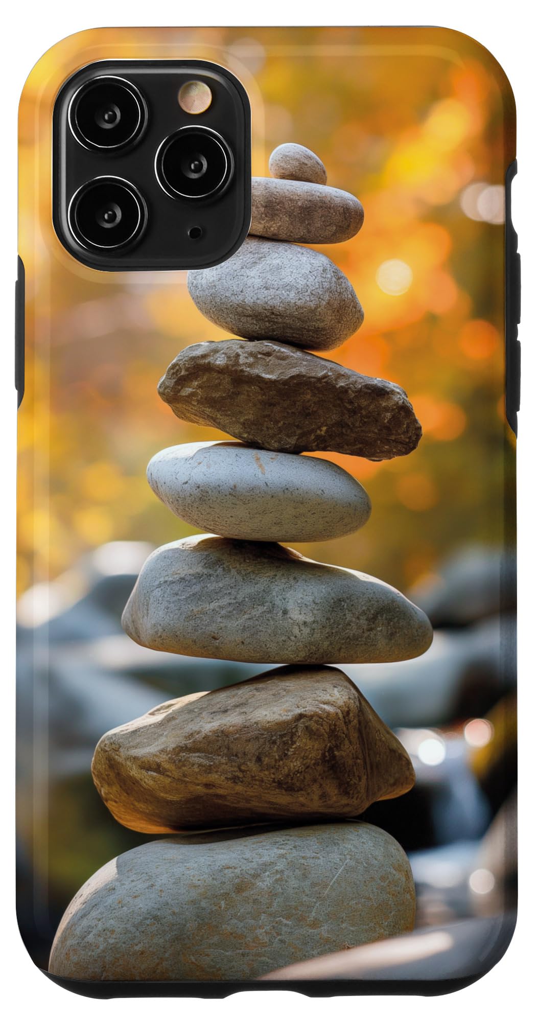 iPhone 11 Pro Yoga Balancing Stones Meditation Stone Balancing Case