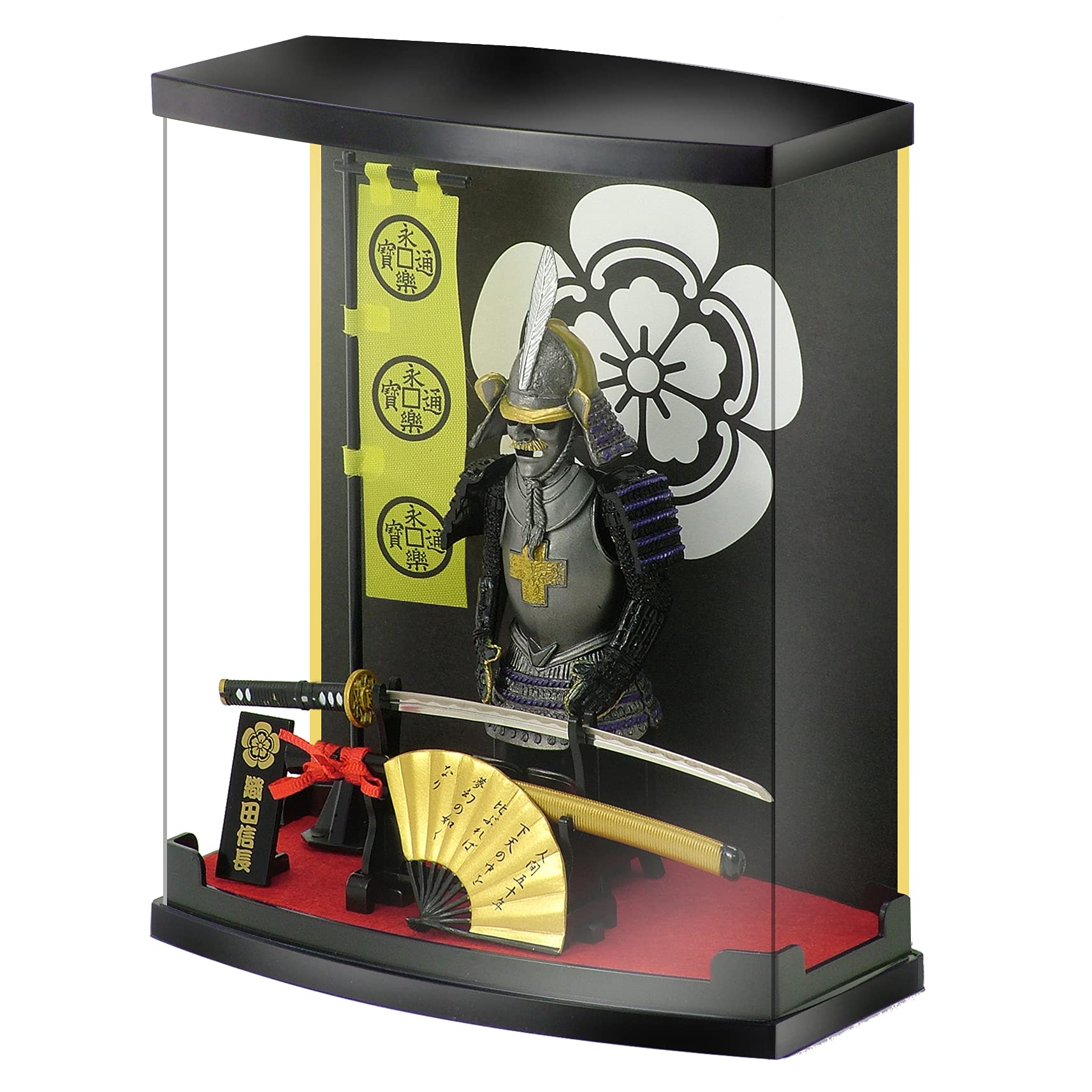 Oda Nobunaga Samurai Figure and Ornament for Fans of Japanese Armor